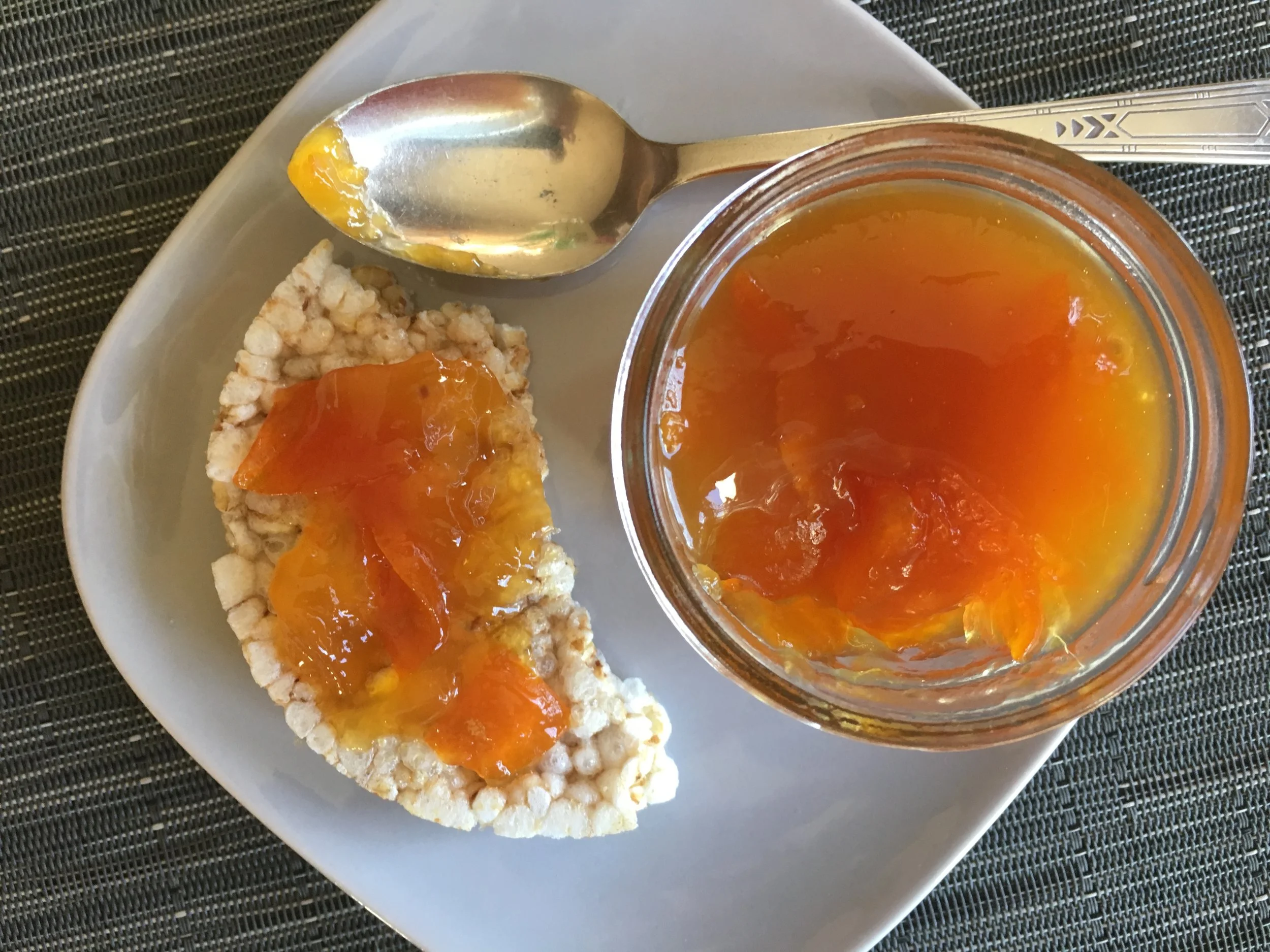 A perfect quick snack. I savor each bite.