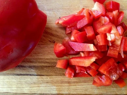 I just used the last of my frozen diced peppers recently so I’m ready for pepper season.