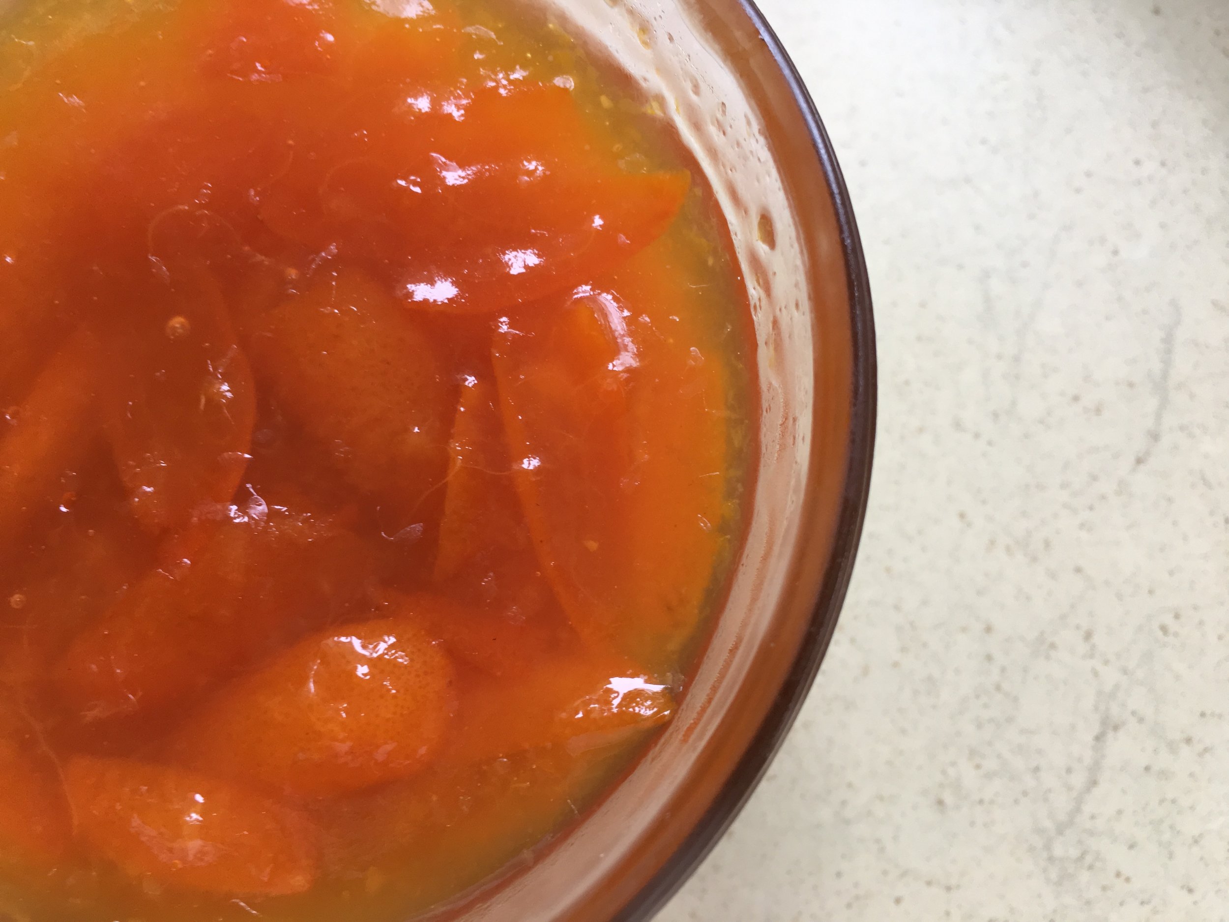 Kumquat marmalade.