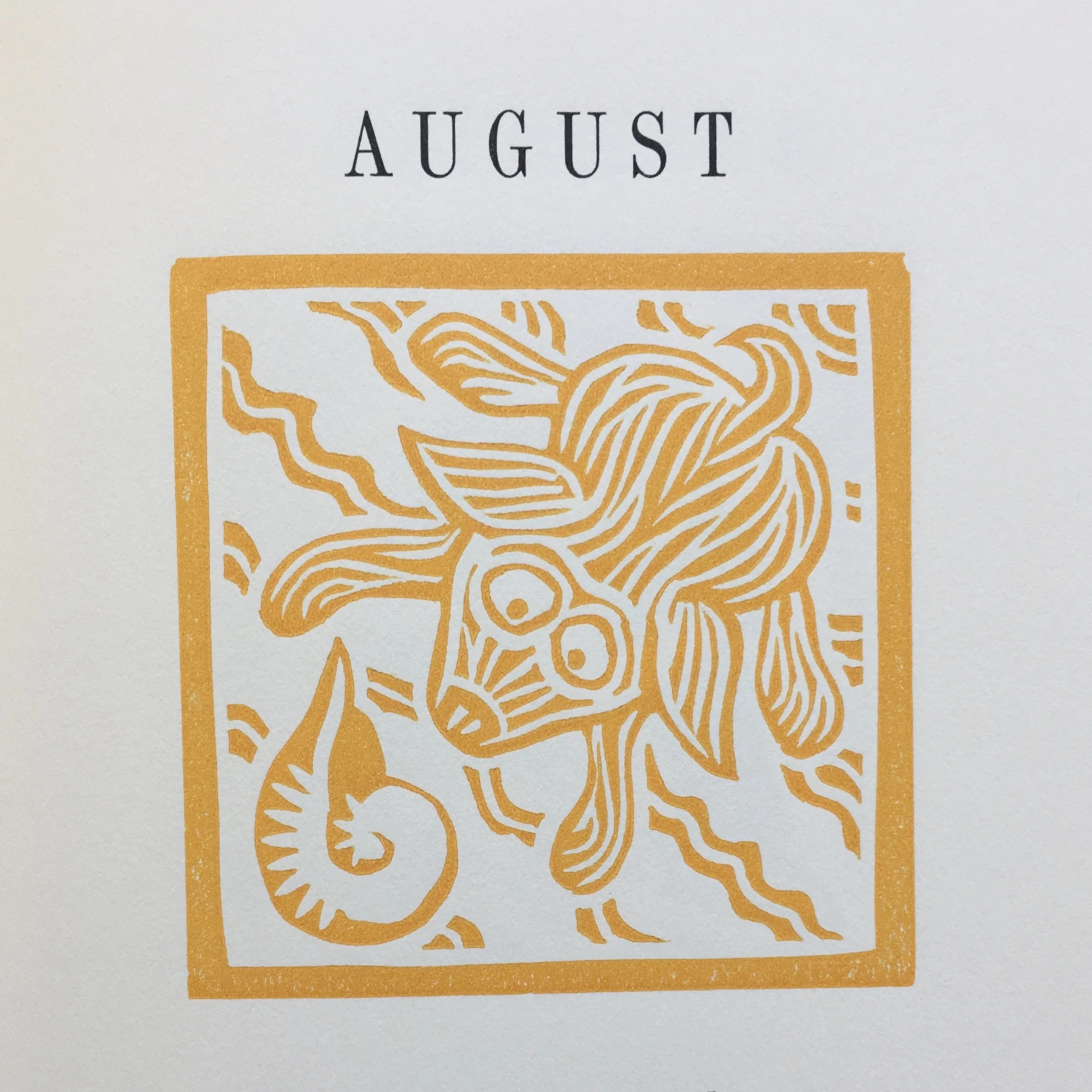 August by John Updike