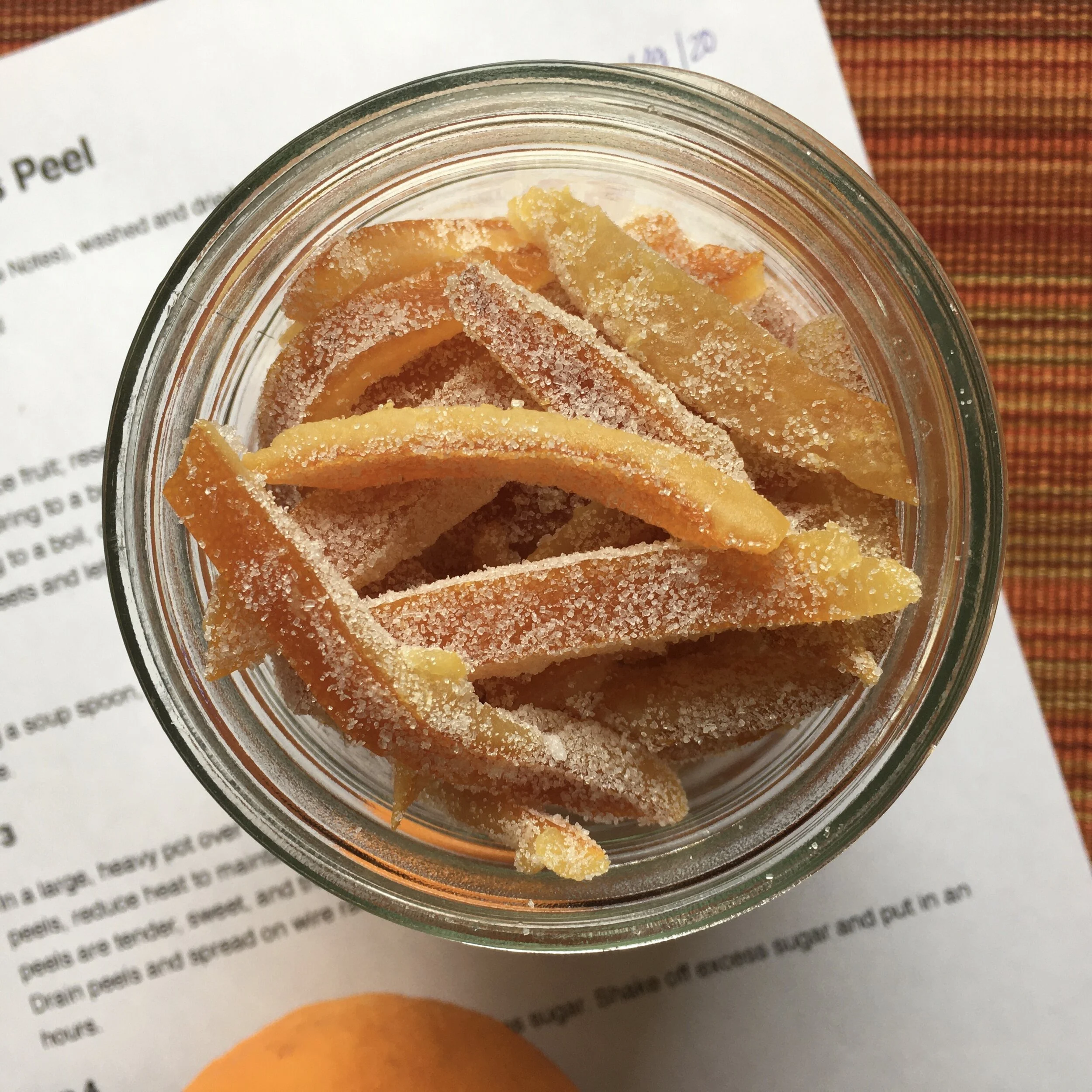 Candied Citrus Peel