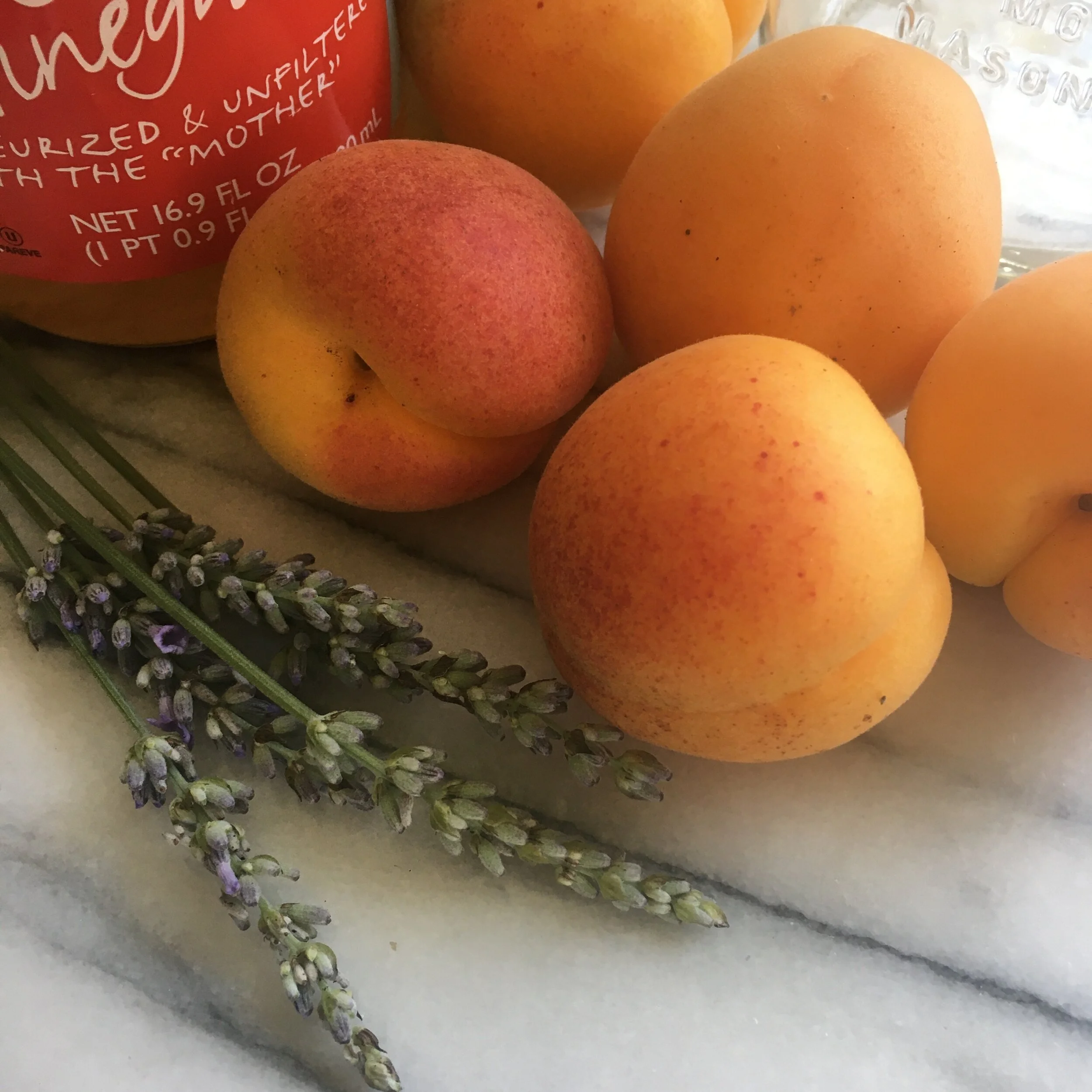 Apricot Lavender Shrub