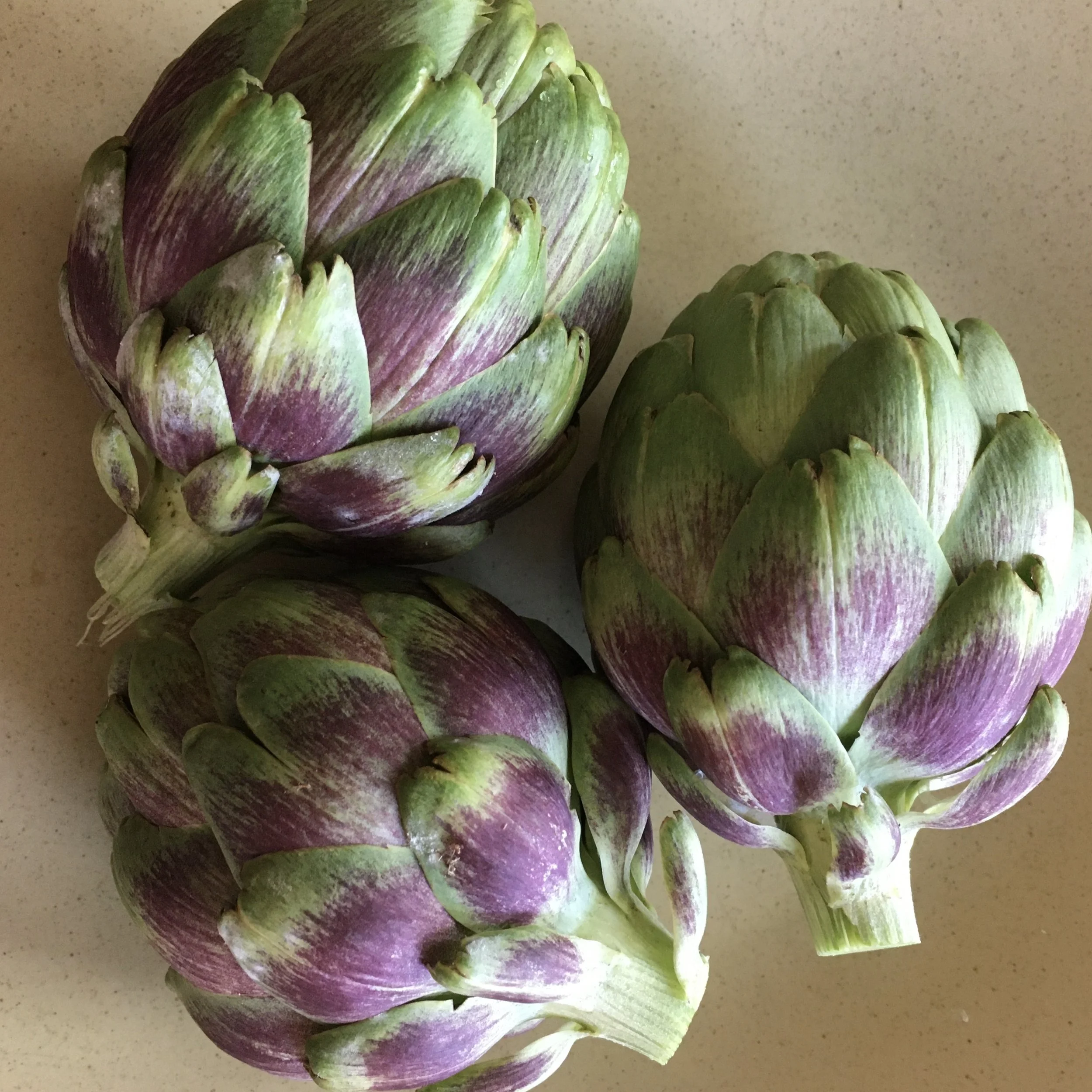 Artichokes, Asparagus and Rhubarb