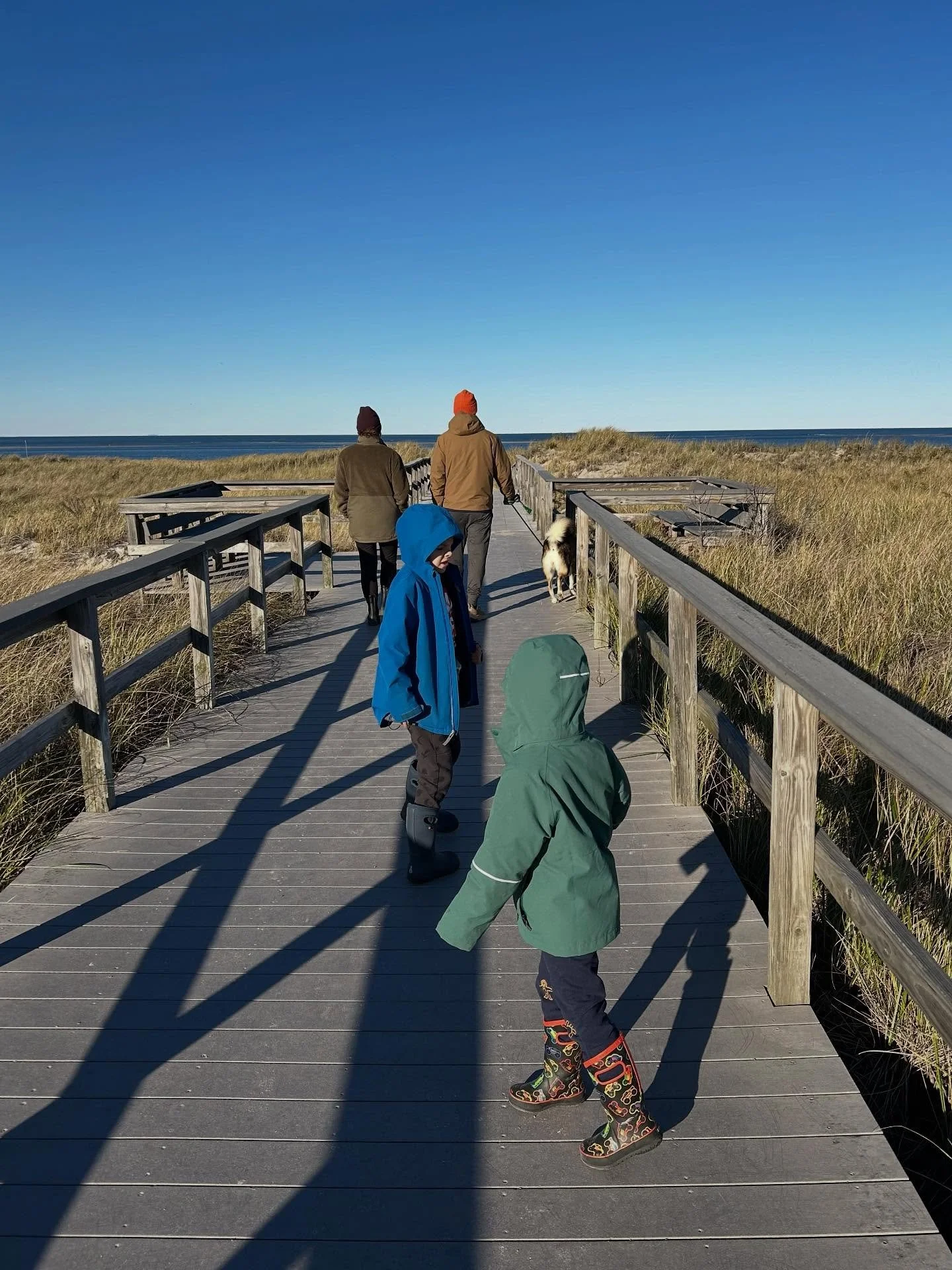 Crane Beach and grandsons last week. #ipswichma