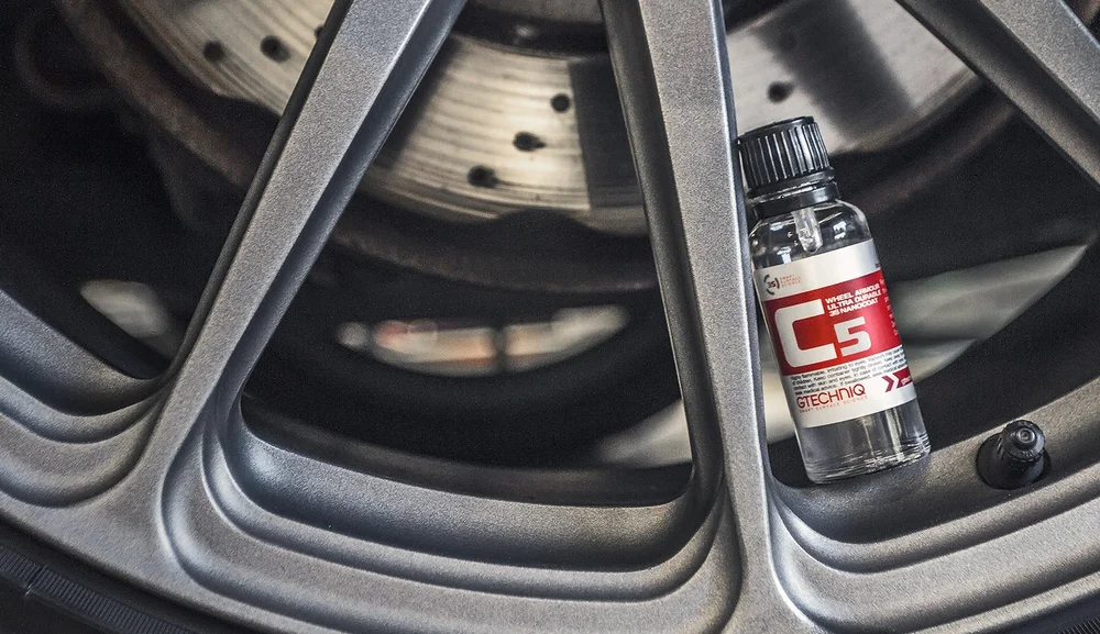Wheel ceramic coating