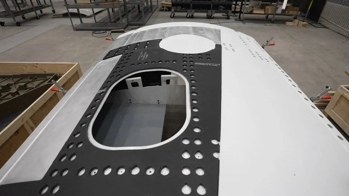 Spotted on the factory floor: TPS application on a Terran R thrust structure panel.

Thermal protection systems (TPS) are crucial for protecting the vehicle from aerodynamic heating during atmospheric entry. Our in-house expertise&mdash;from material