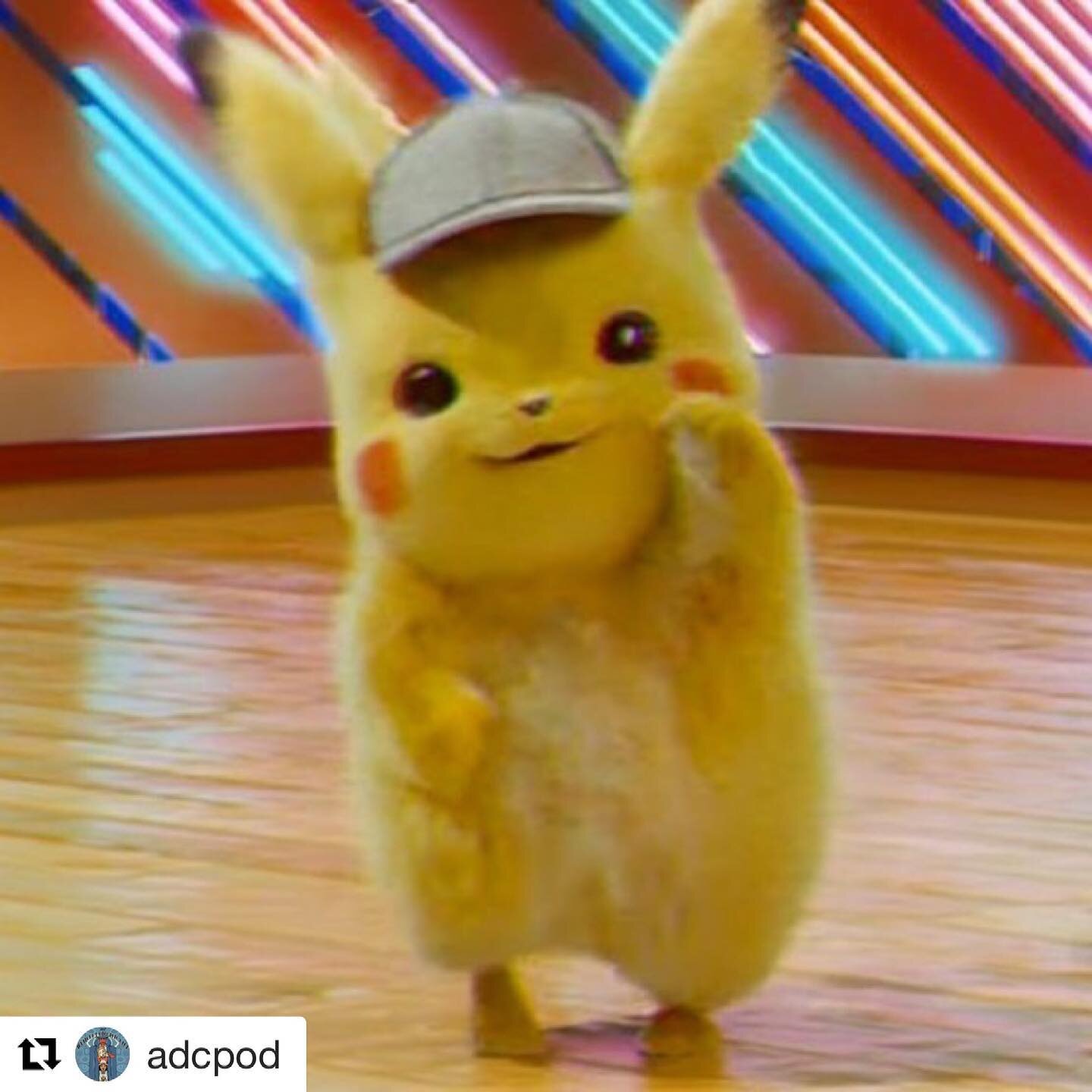 This past weekend marked the 25th anniversary of Pokemon! So check out this #Repost from @adcpod
・・・
Happy #Pokemon25thAnniversary! To celebrate, why not have a listen to our #DetectvePikachu episode from May 13th, 2019? Gotta catch &lsquo;em all...m