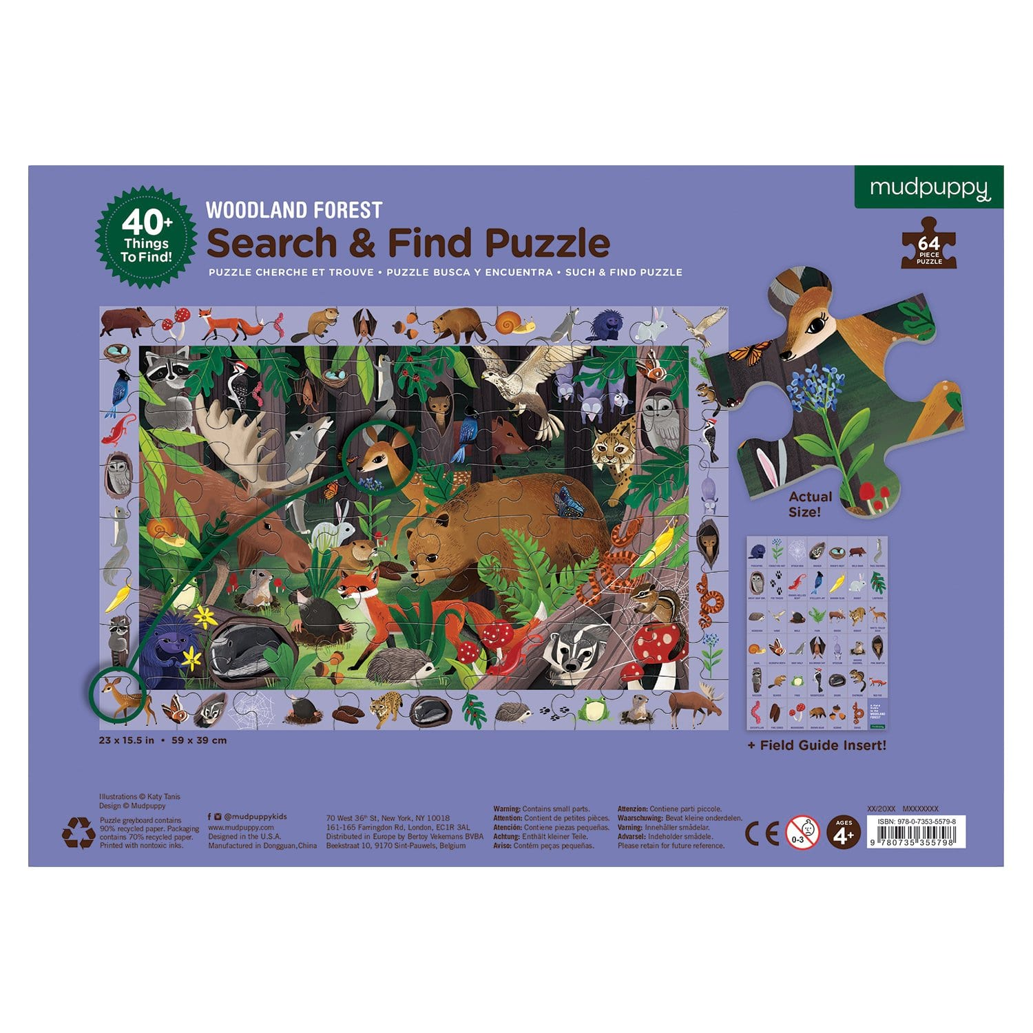 Mudpuppy WOODLAND FOREST SEARCH & FIND PUZZLE.png
