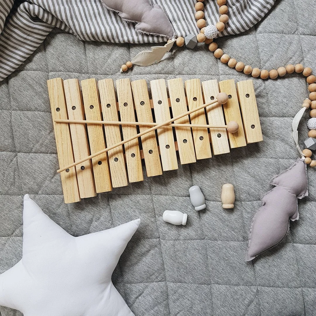 Wooden Xylophone - Natural