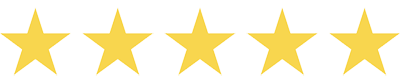 5 stars on Amazon