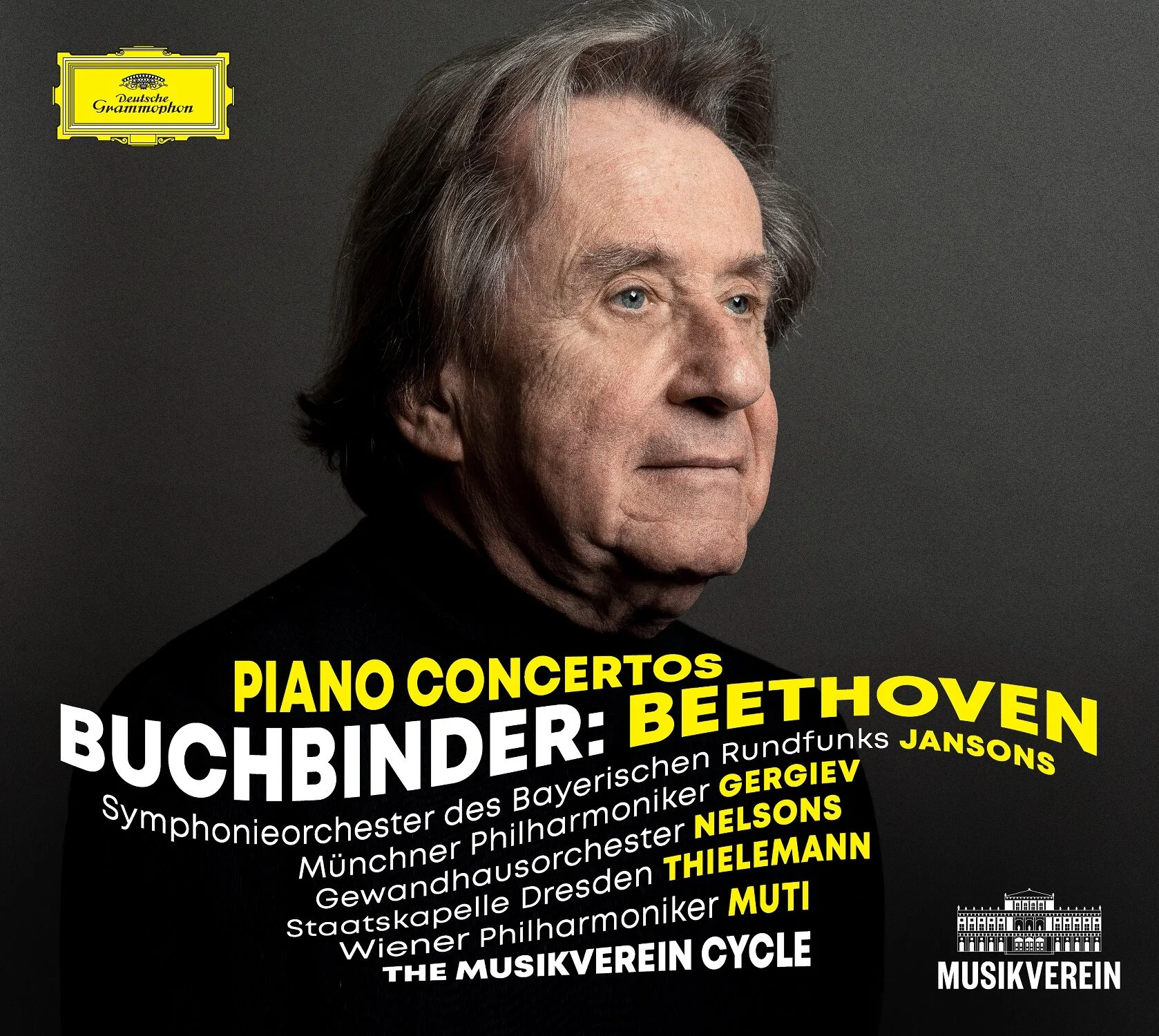 Buchbinder mit Beethovens Gipfelwerken bei Deutsche Grammophon 