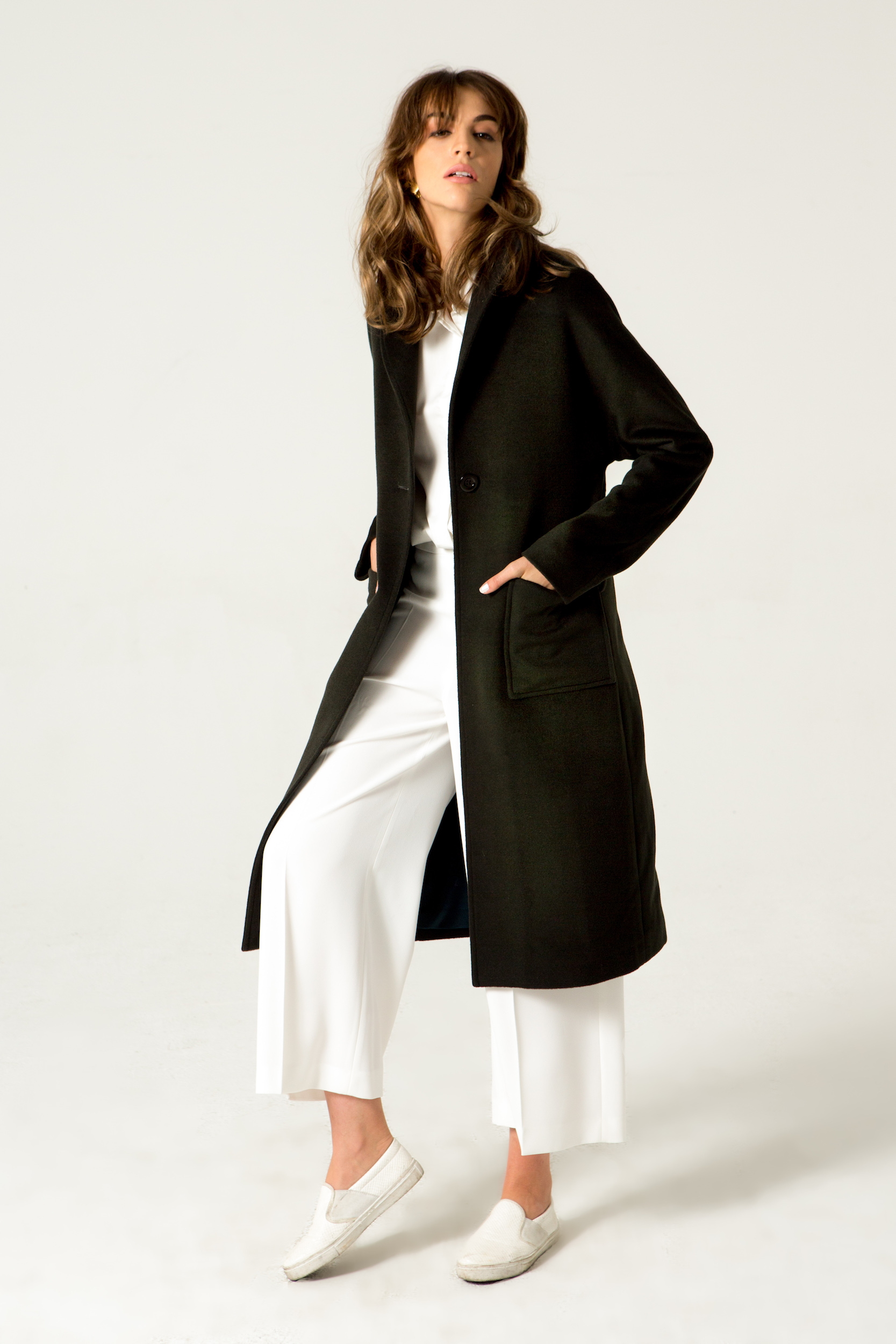 The Sophie cashmere coat