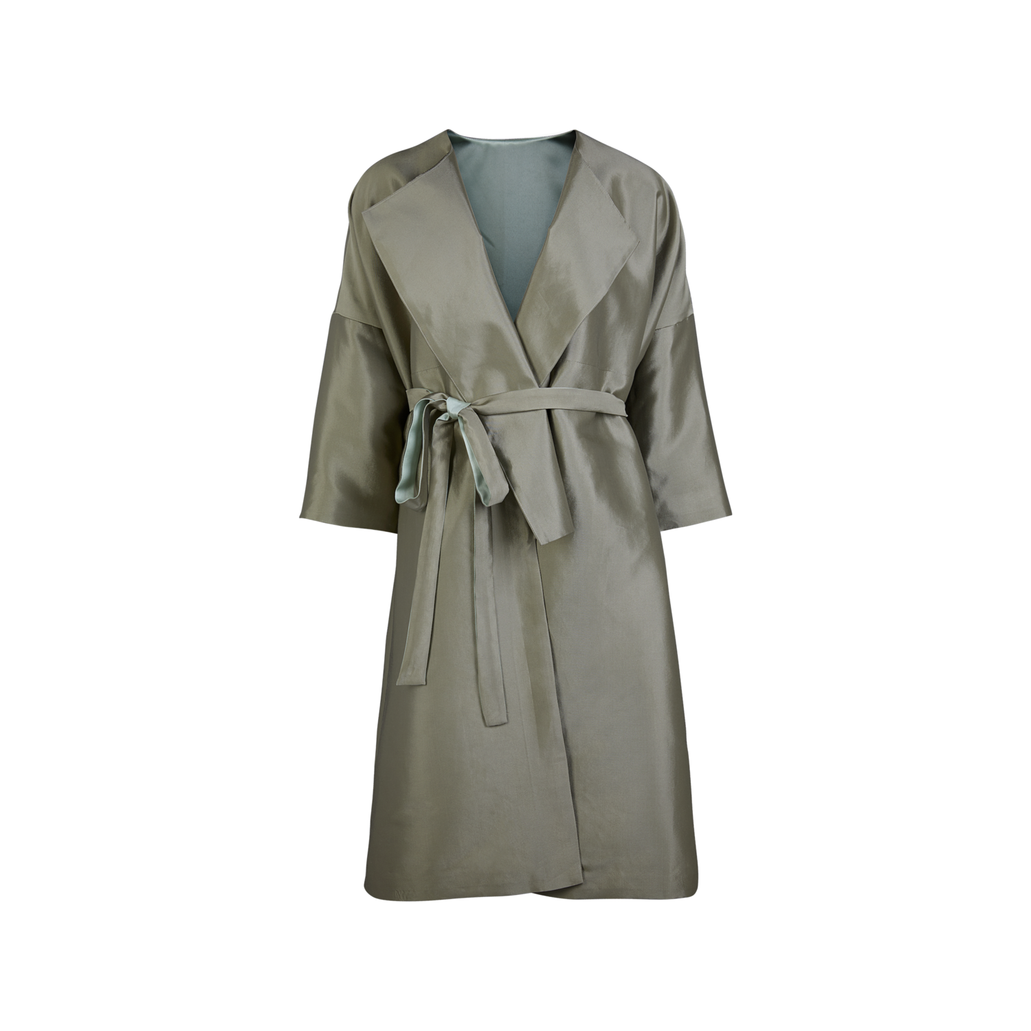 Pre-order The Alexandra Silk Coat cashmere coat