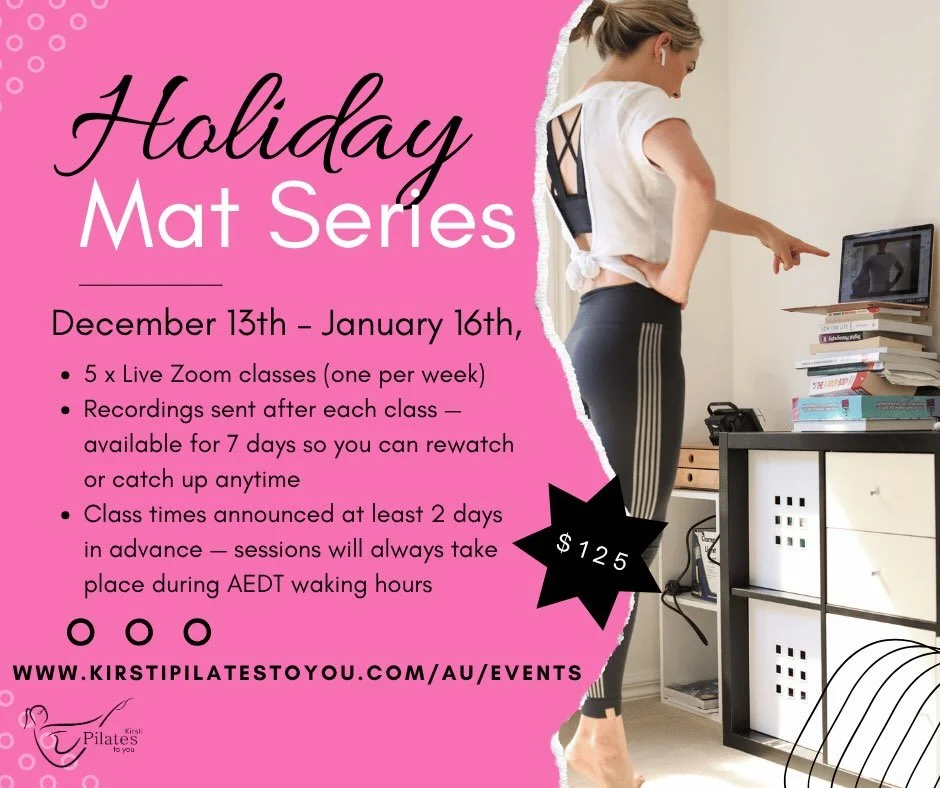 If there&rsquo;s one thing I know for sure&hellip; the silly season will wipe out your routine if you don&rsquo;t have a plan.

Between school concerts, end-of-year chaos, champagne, travel, late nights and Christmas ham&hellip; your body can very qu