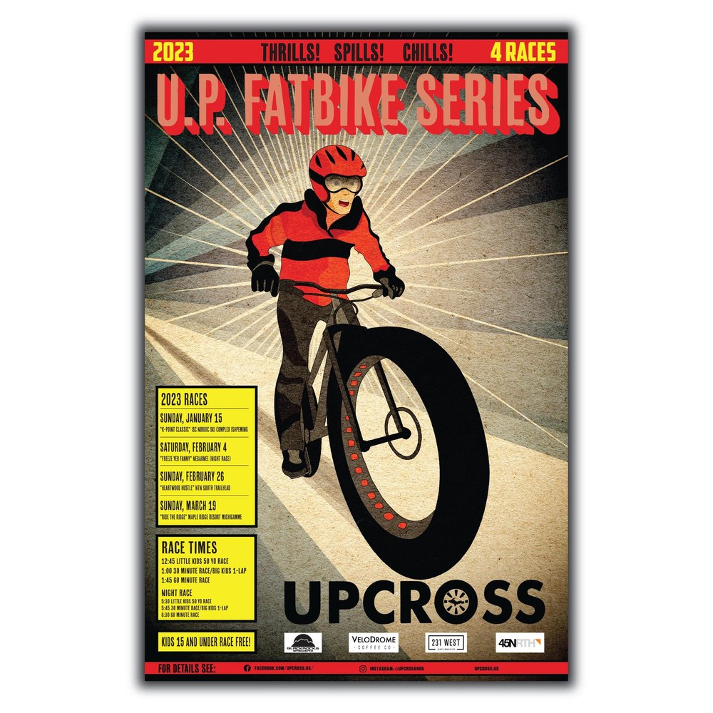 Ntn Marquette Mountain Bike Trail Map UPCROSS 2018-2024 — Studio 13