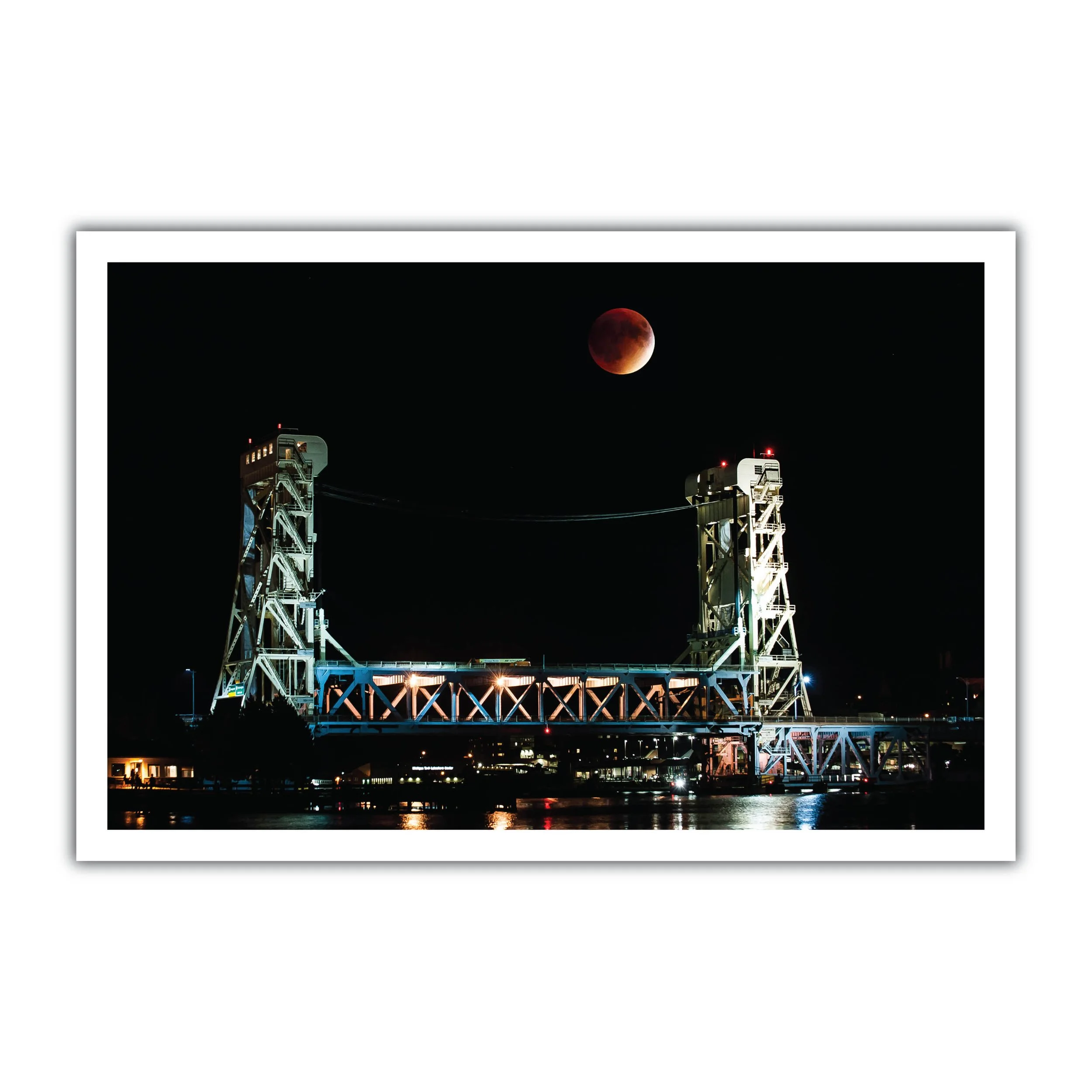 Eclipse over the Bridge