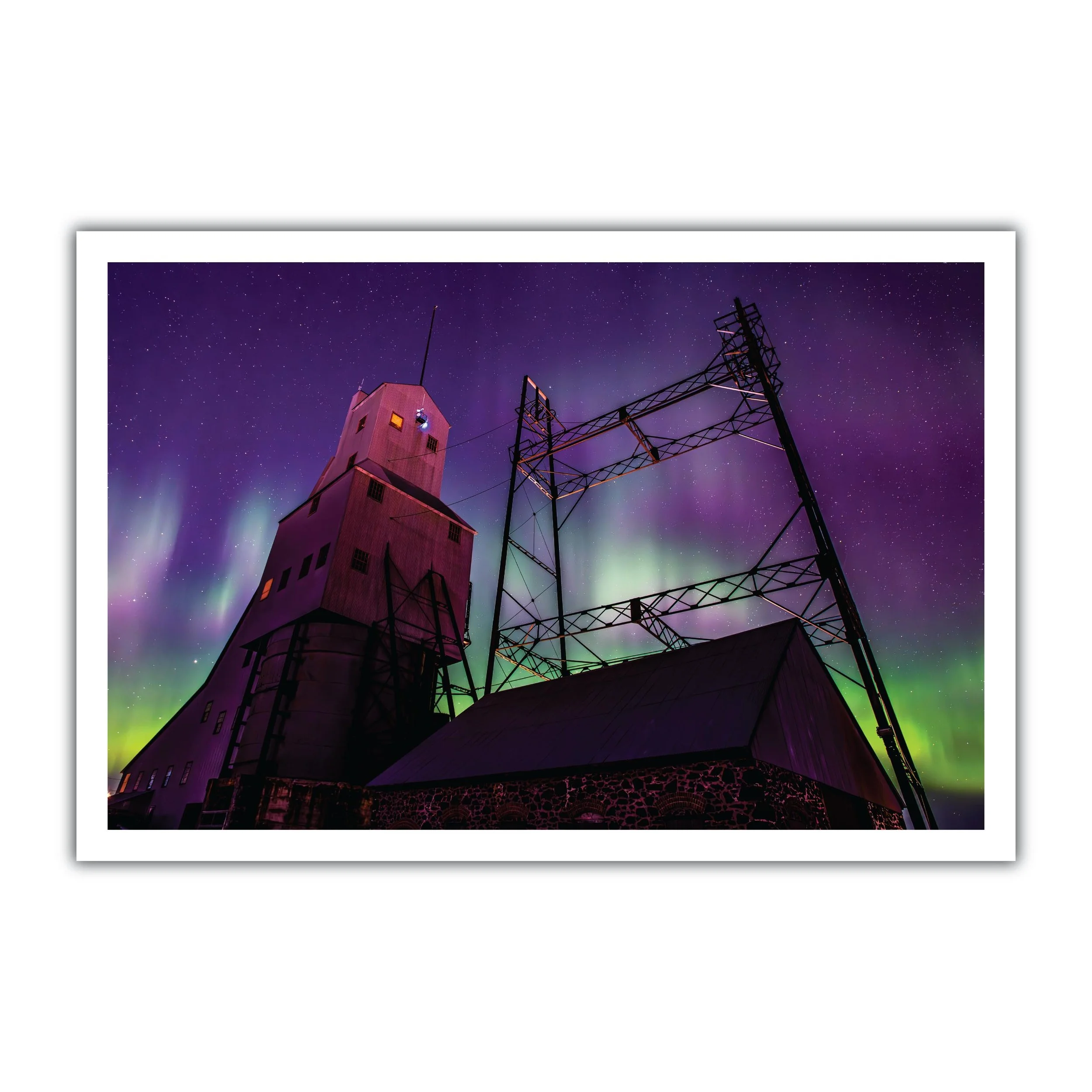 Quincy Mine Under the Lights