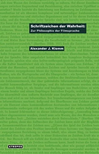 Schriftzeichen der Wahrheit- Zur Philosophie der Filmsprache (German Edition).jpg