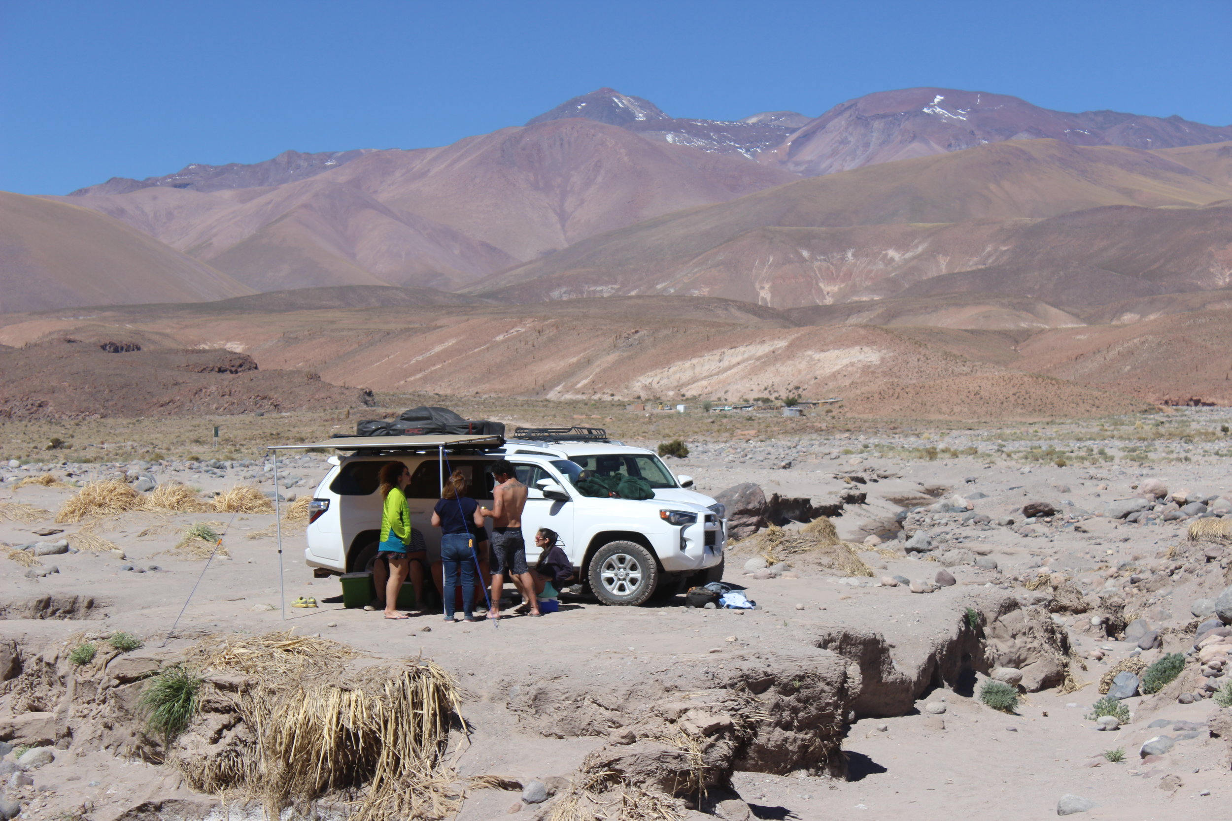 Twin 4Runners @ the Hot Springs