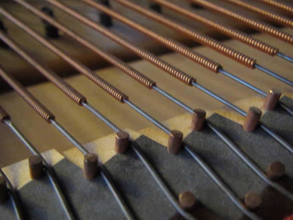 Inside the piano