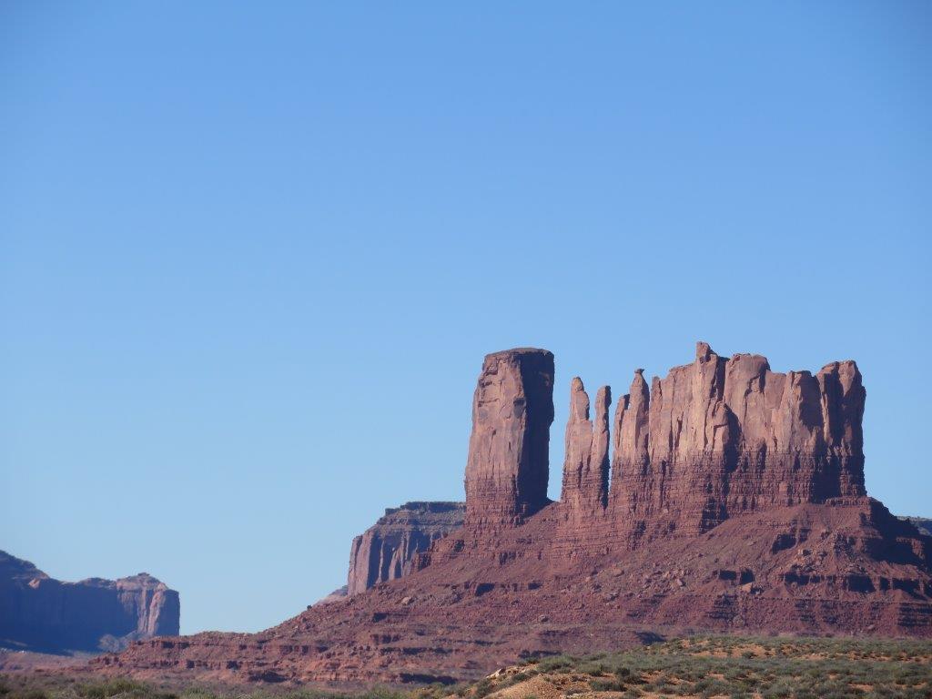 Getting Close to Monument Valley