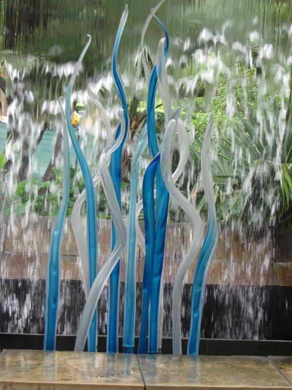 Reeds in front of Falling Water