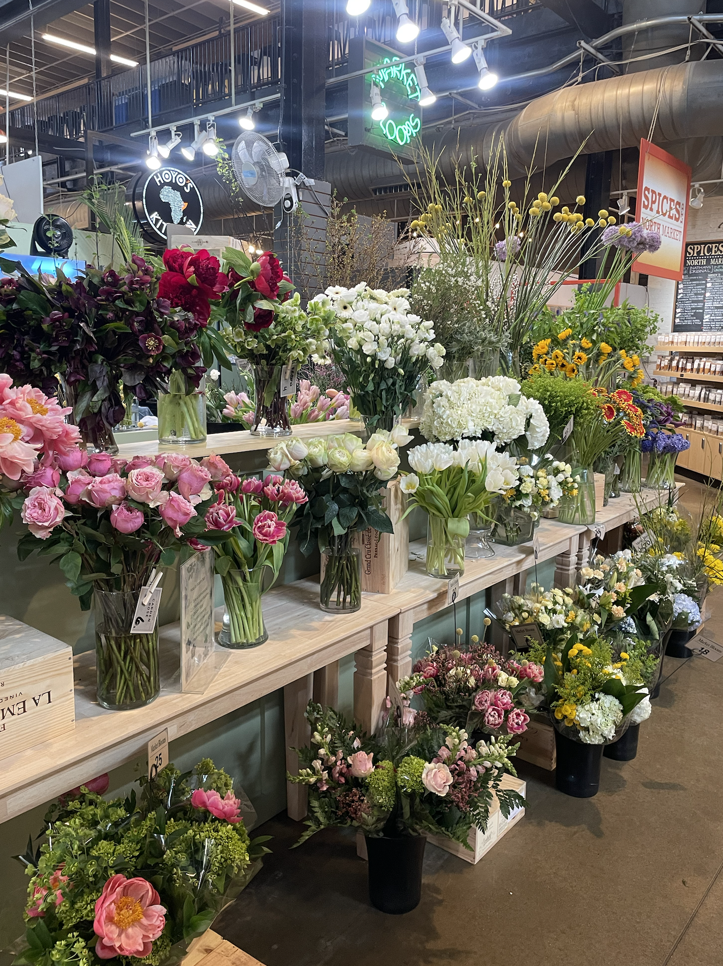 Bloom Bar at Market Blooms