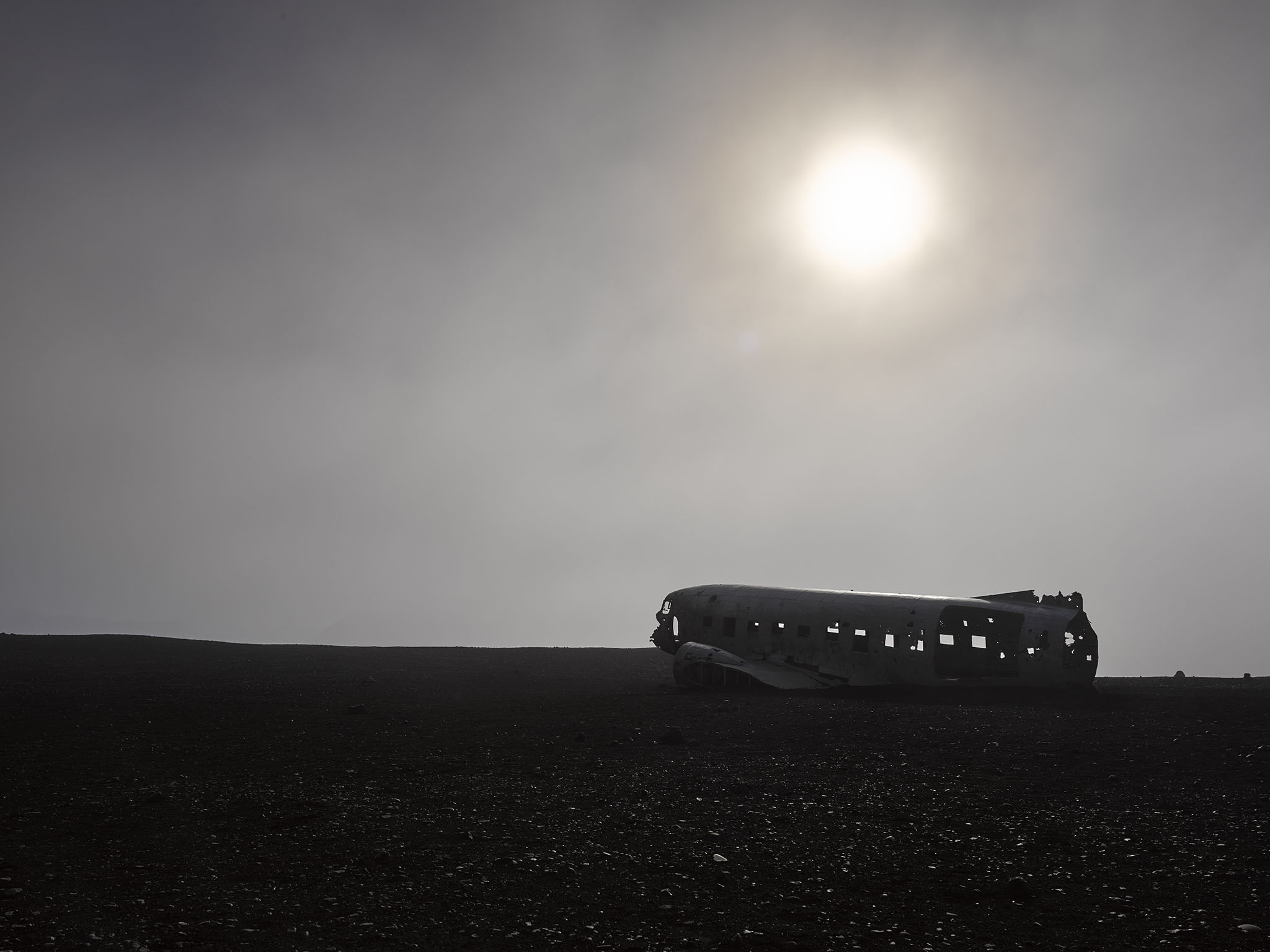 DC-3 plane wreck - Iceland