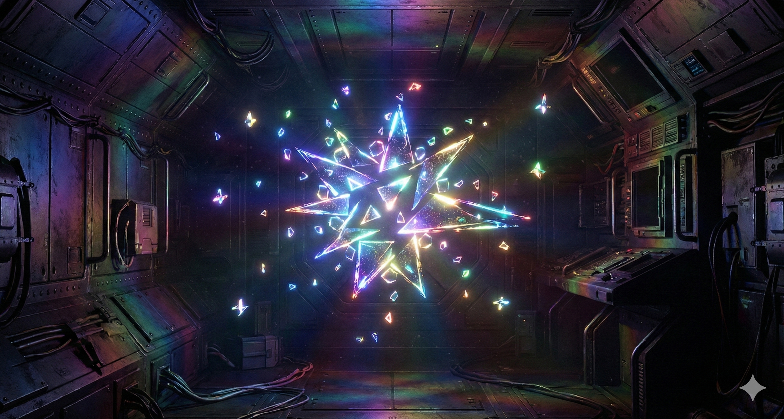 Interdimentional entity inside a spacecraft