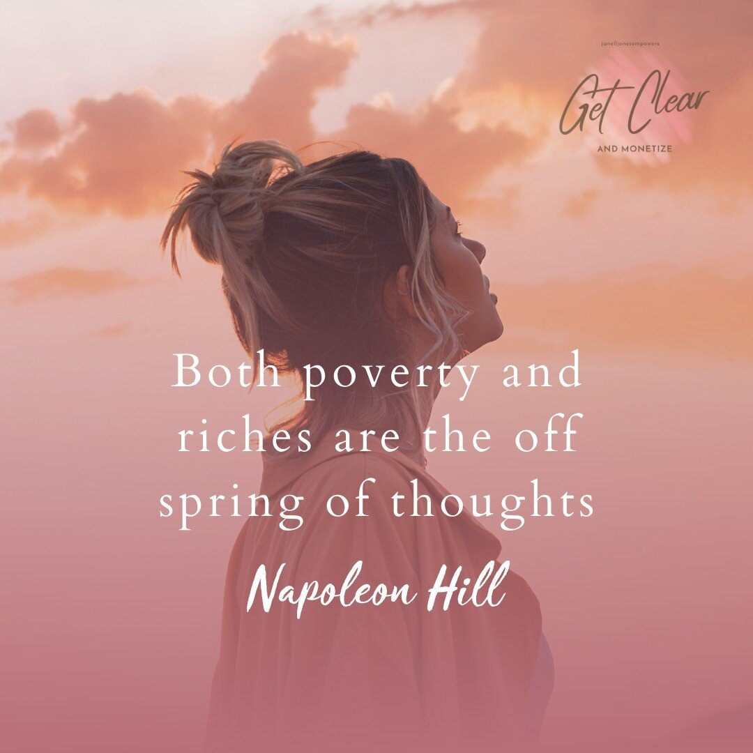 I&rsquo;m hitting you with my favorite quotes. You have to understand that what you want starts in your mind FIRST. Your thoughts are dictating your future. If you are not careful, you can end up in a place where you don&rsquo;t want to be because yo