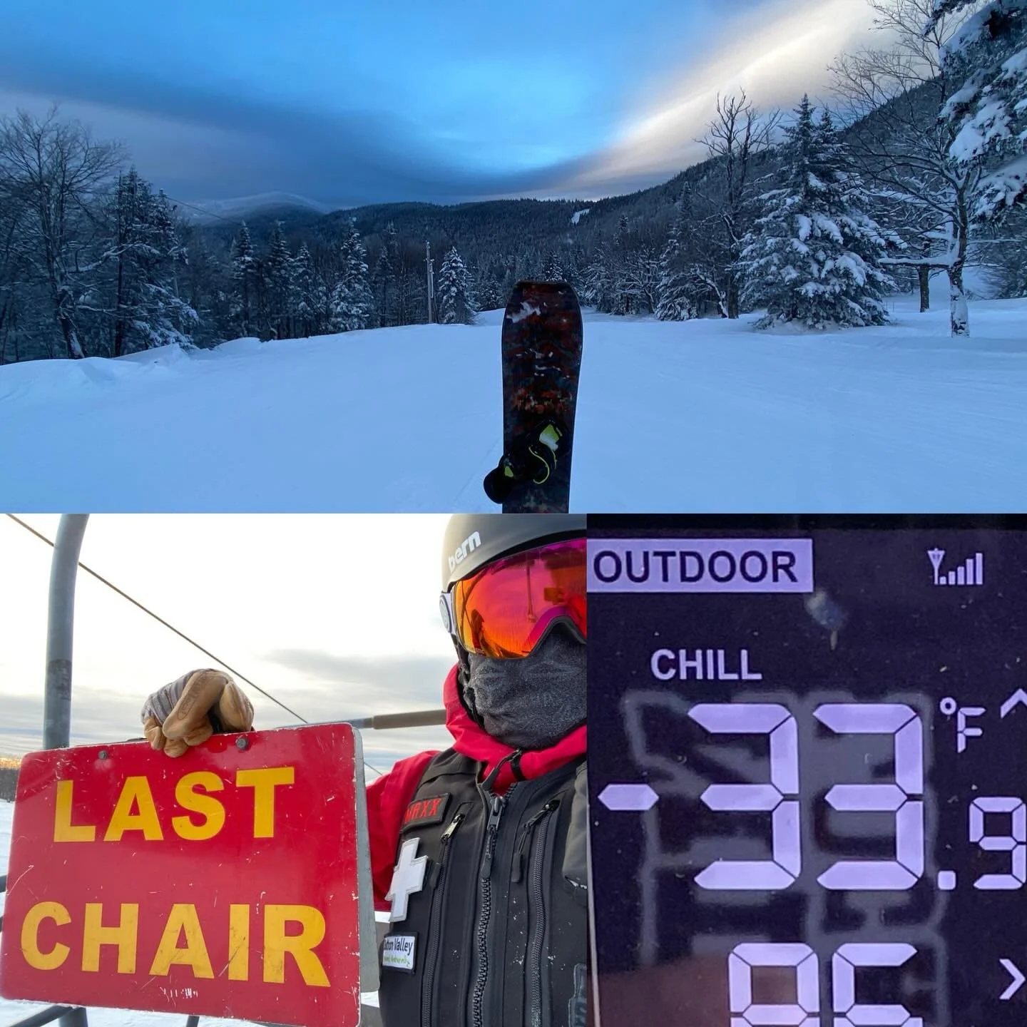 Another xtra crispy day!
&bull;
Vermont, is pretty chilly right now!
&bull;
#woodcarver
#snowboard 
#alwaysgo
#snowboarding 
#livetoride