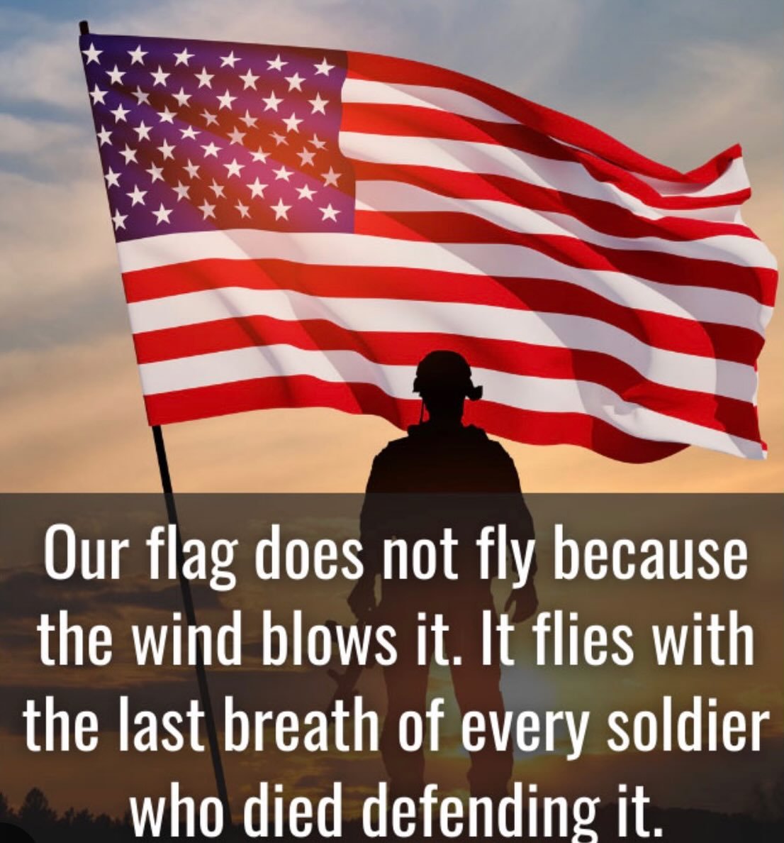 Happy Memorial Day! 
&bull;
To all our Veterans who never made it home&hellip;Today and every day, we remember your service and sacrifice. Thank you will never be enough. Always remember, honor and never forget all those who made the ultimate sacrifi