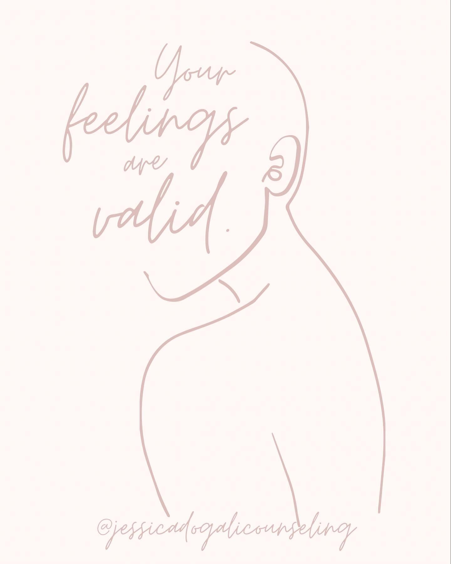 Feelings - it&rsquo;s what most commonly brings someone to therapy✨

&bull; Sadness that they don&rsquo;t understand why it started
&bull; Anxiety they want to get rid of
&bull; Disappointment they can&rsquo;t tolerate
&bull; Depression they don&rsqu
