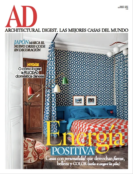 Architectural Digest (Spain), Cover, April 2018
