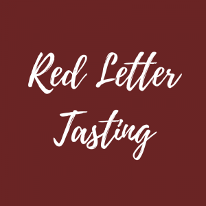 Red Letter Tasting