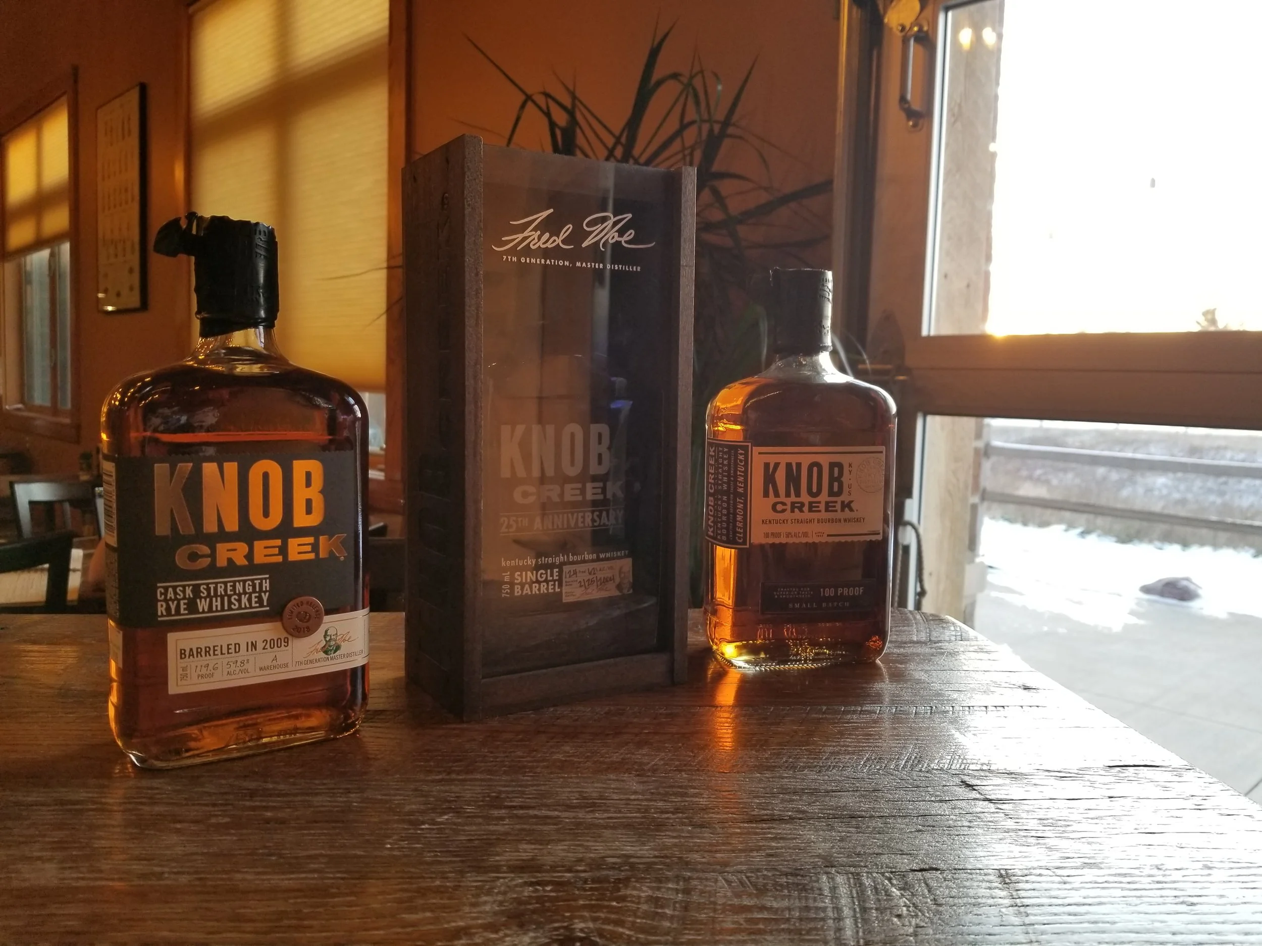 Knob Creek Whiskey Tasting
