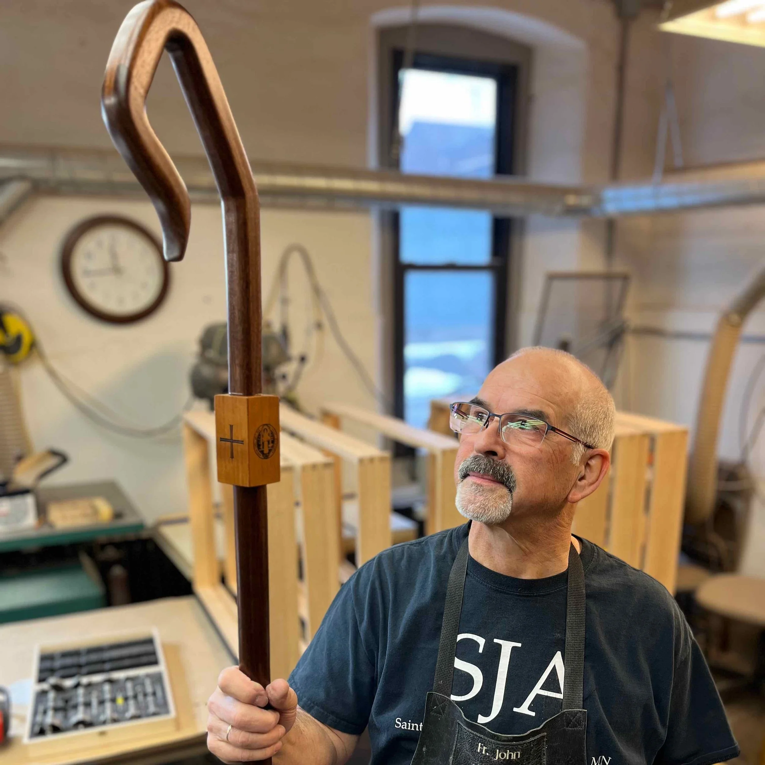 By Hook or By Crook: Making an Abbot’s Staff