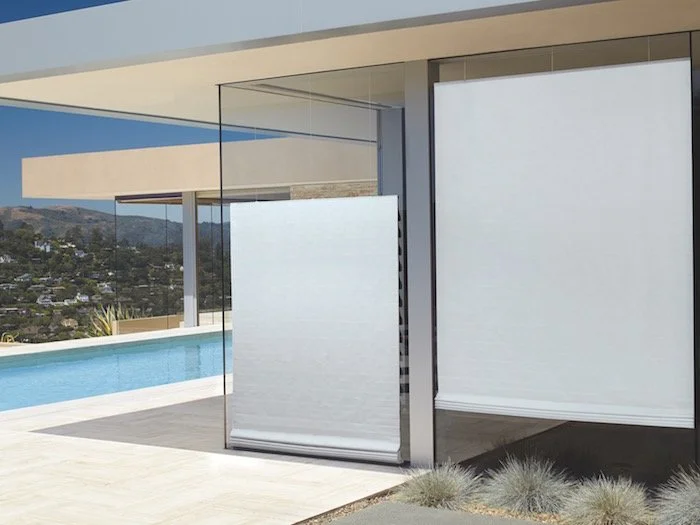 Vignette® Modern Roman Shades with Liner Outside