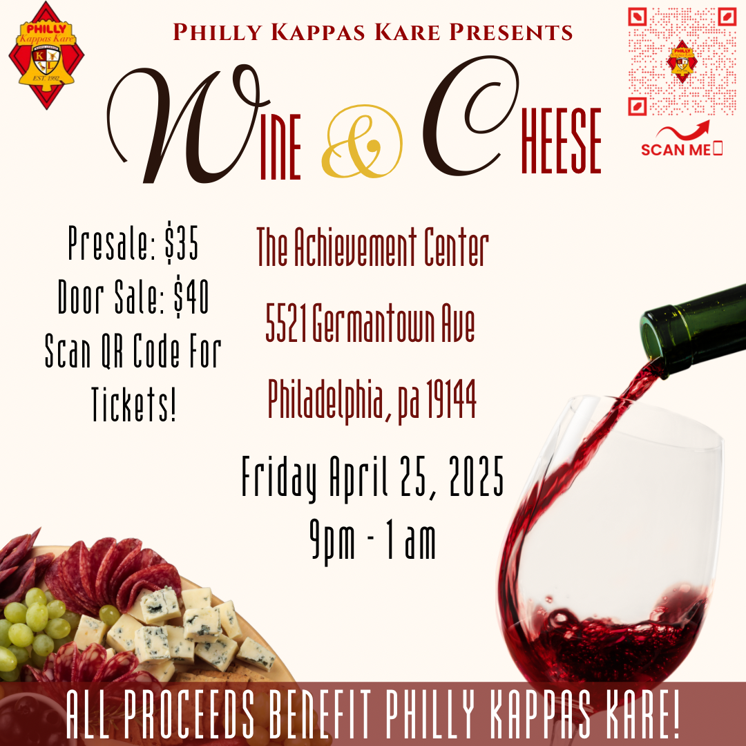 Philly Kappas Kare - Wine &amp; Cheese Social