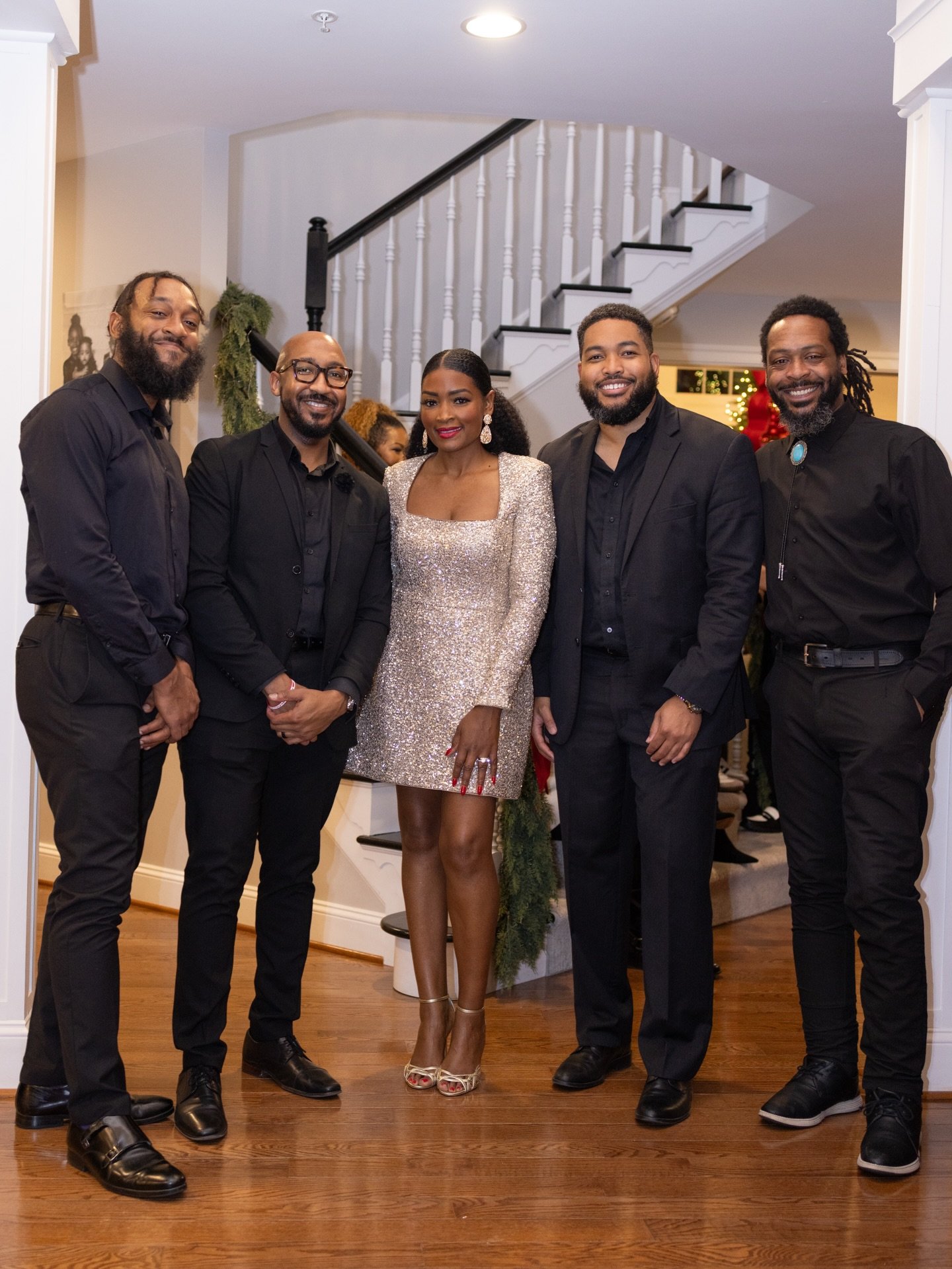 We had a great time performing for @onehandymomma&rsquo;s holiday party! 🎄🎷🥁🎹🎸 #TheSmoothShow