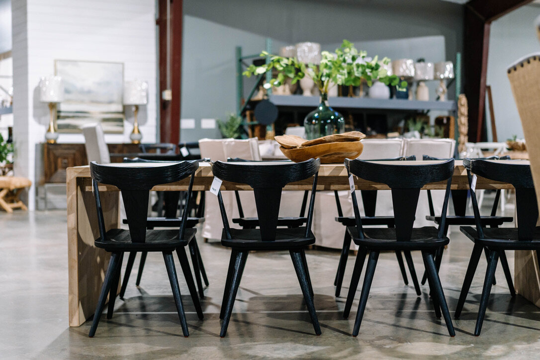 Estelle 72 Dining Table, Black – Sara Sells - Nashville