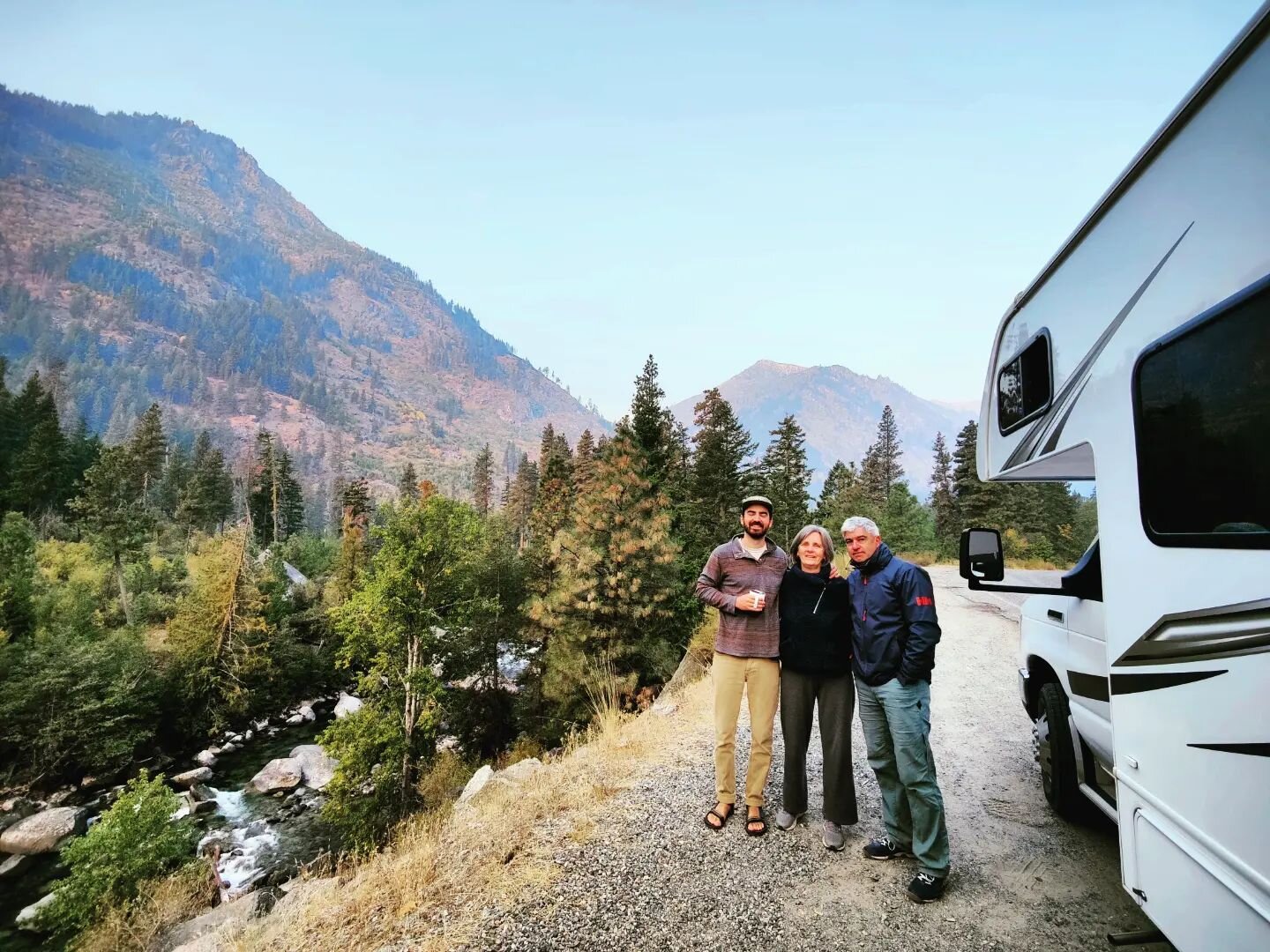 PSA: The national forest campgrounds are closed for the season. 

Also a PSA: Who cares, park by the river and scramble down 💁🏼&zwj;♀️🔥