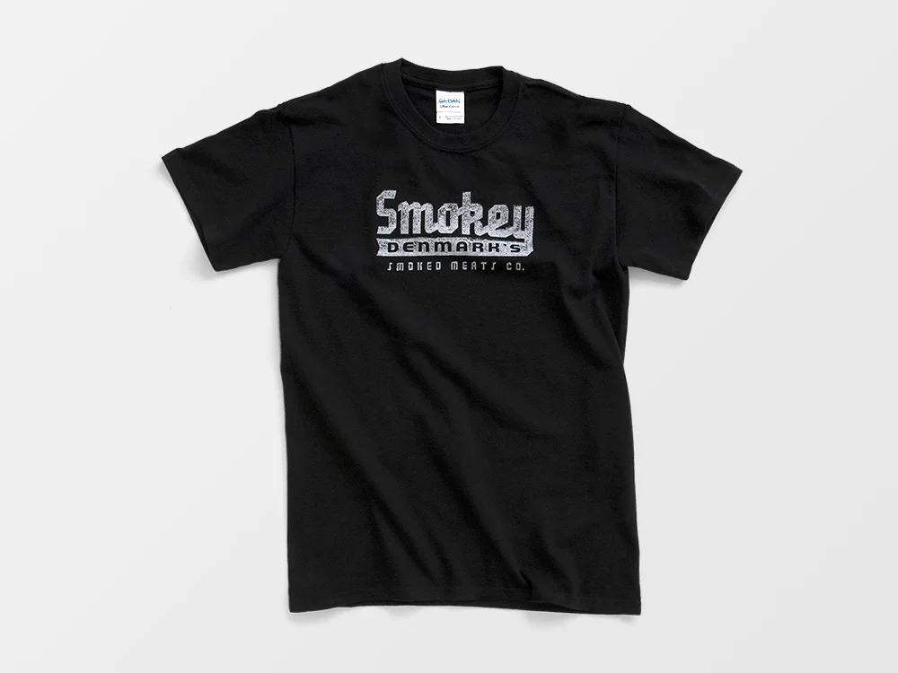 Smokey Denmark Black Tee