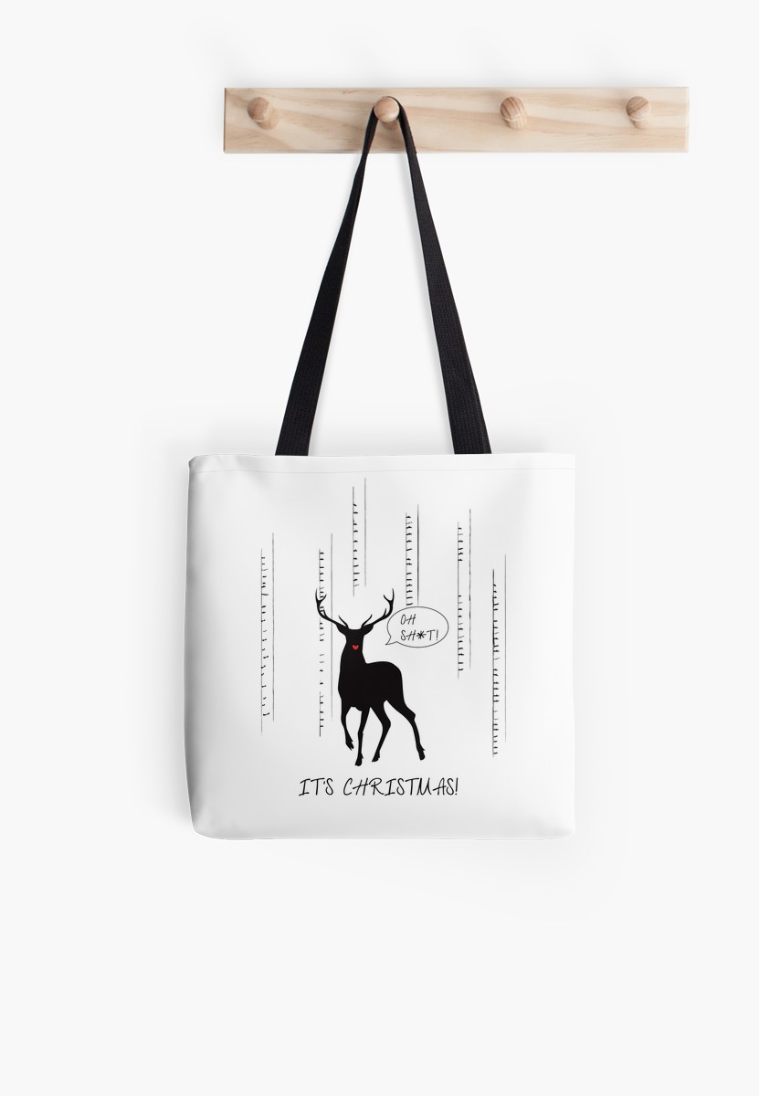 It's Christmas Tote Bags