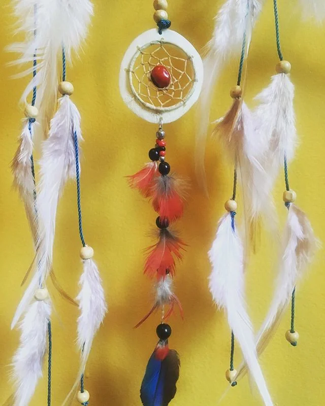 Custom Dream Catcher -
DM us or email us and we will create your own of a kind dreamcatcher exactly how you want it 👍🏼 #dreamcatcher #dream #dreamer #handmadedreamcatchers #walldecor #walldecorations #art #madebyartisans #giftideas #oneofakindgifts
