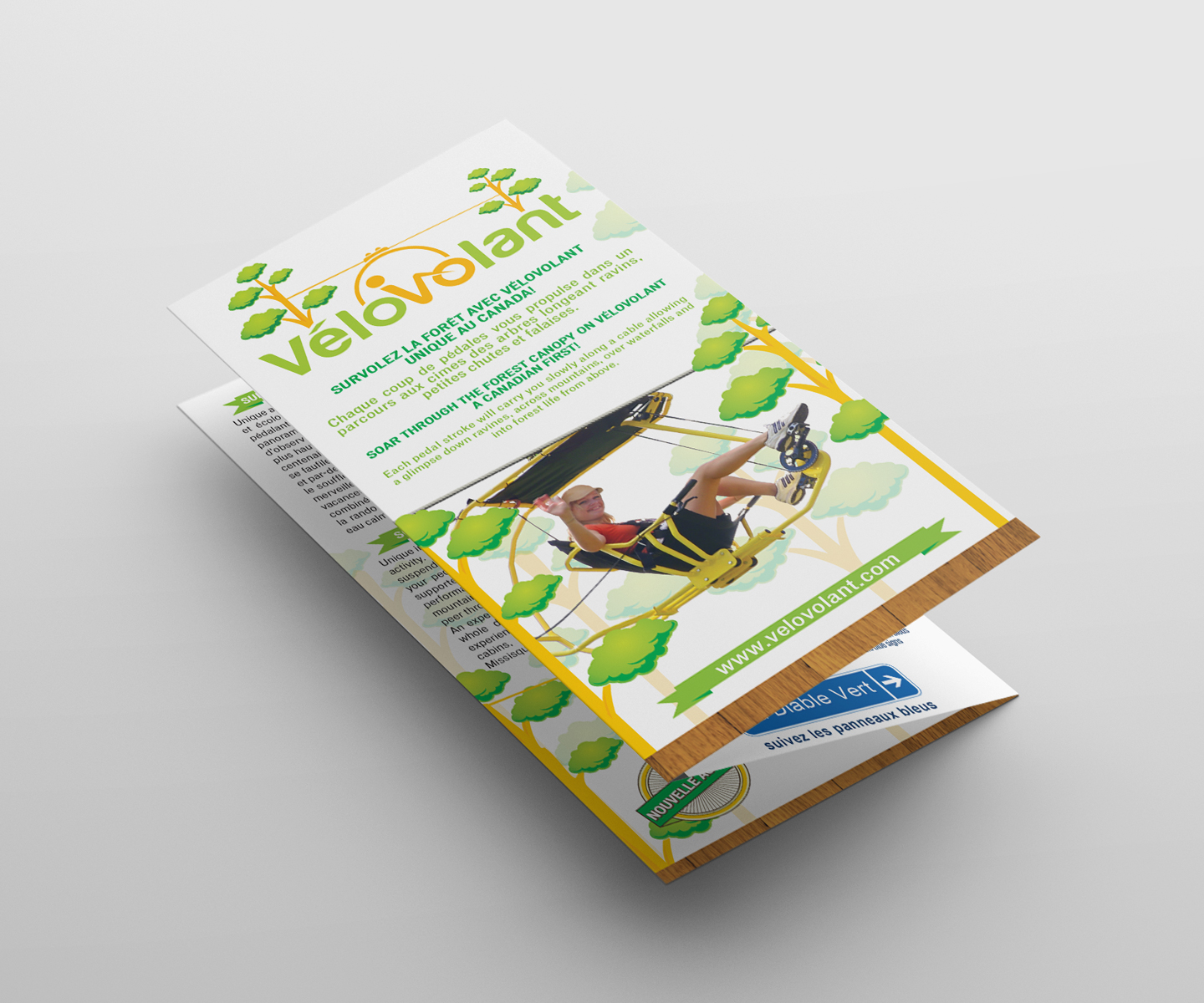 tri-fold brochure / dépliant à trois volets