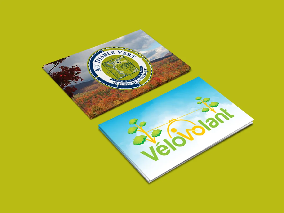 business cards / cartes d'affairs