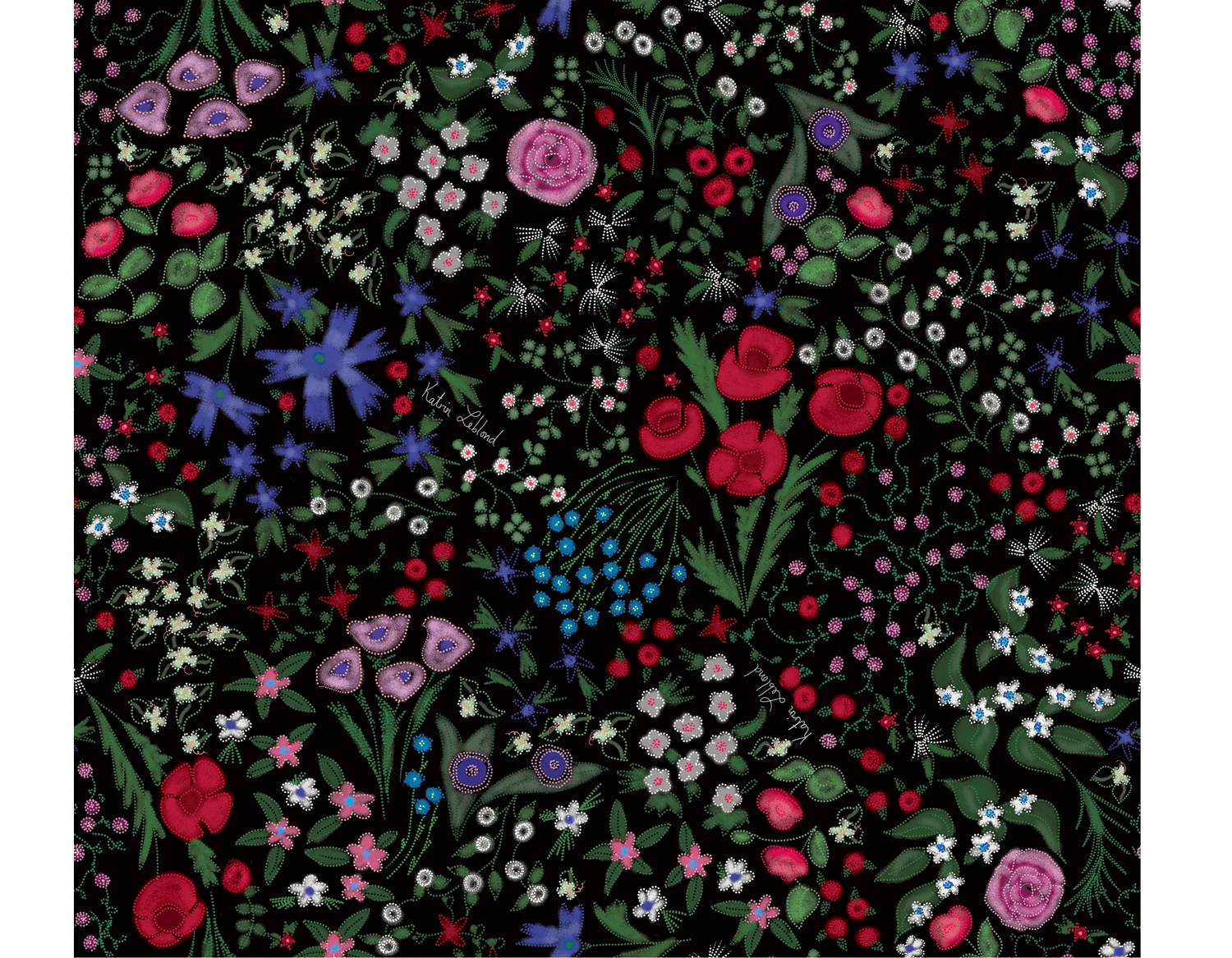 textile pattern repeats / motifs textiles