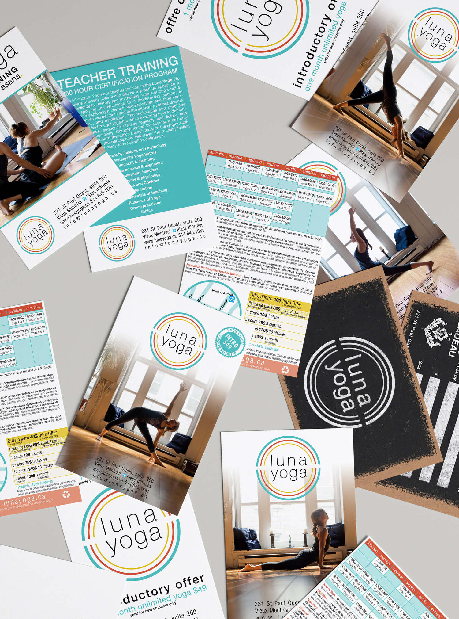 flyers / dépliants