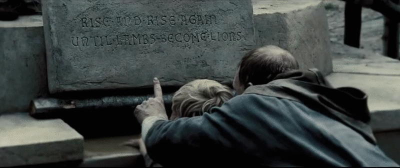Rise and rise again until lambs become lions. Imgur.